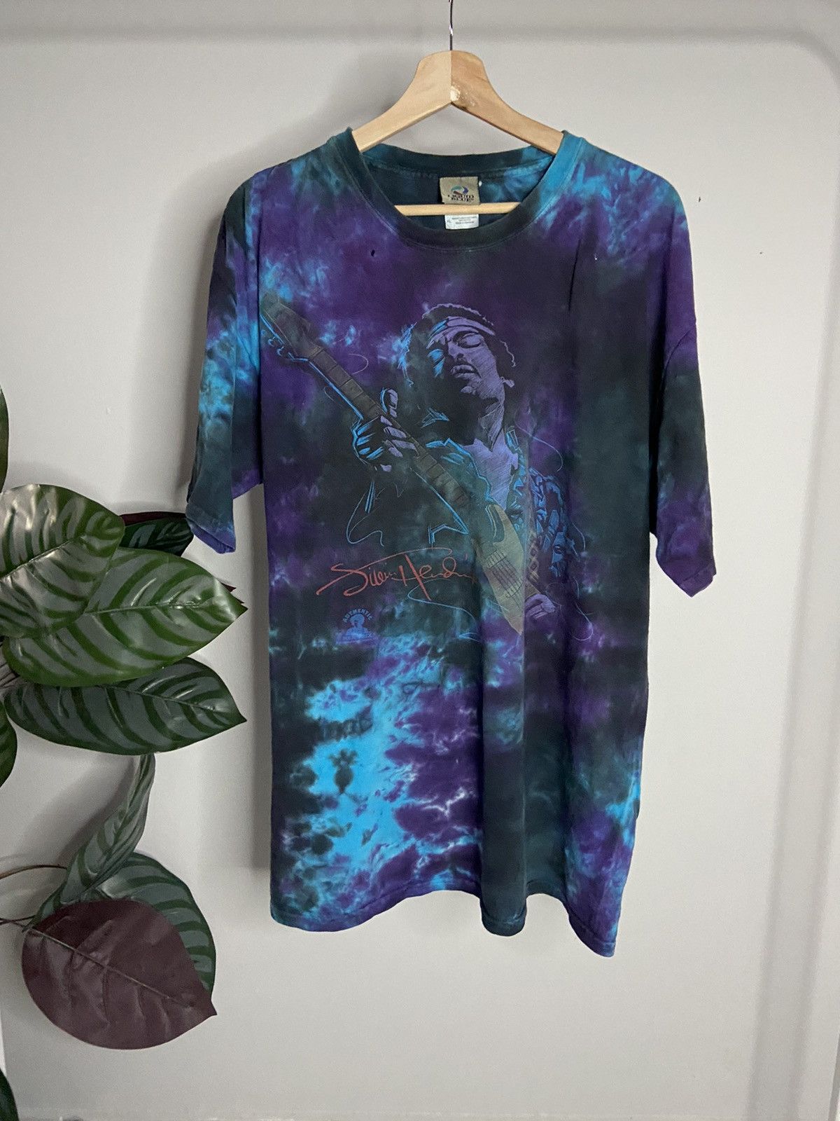Jimi Hendrix × Liquid Blue × Vintage VINTAGE JIMI HENDRIX X LIQUID BLUE💔 Size US XL / EU 56 / 4 - 1 Thumbnail