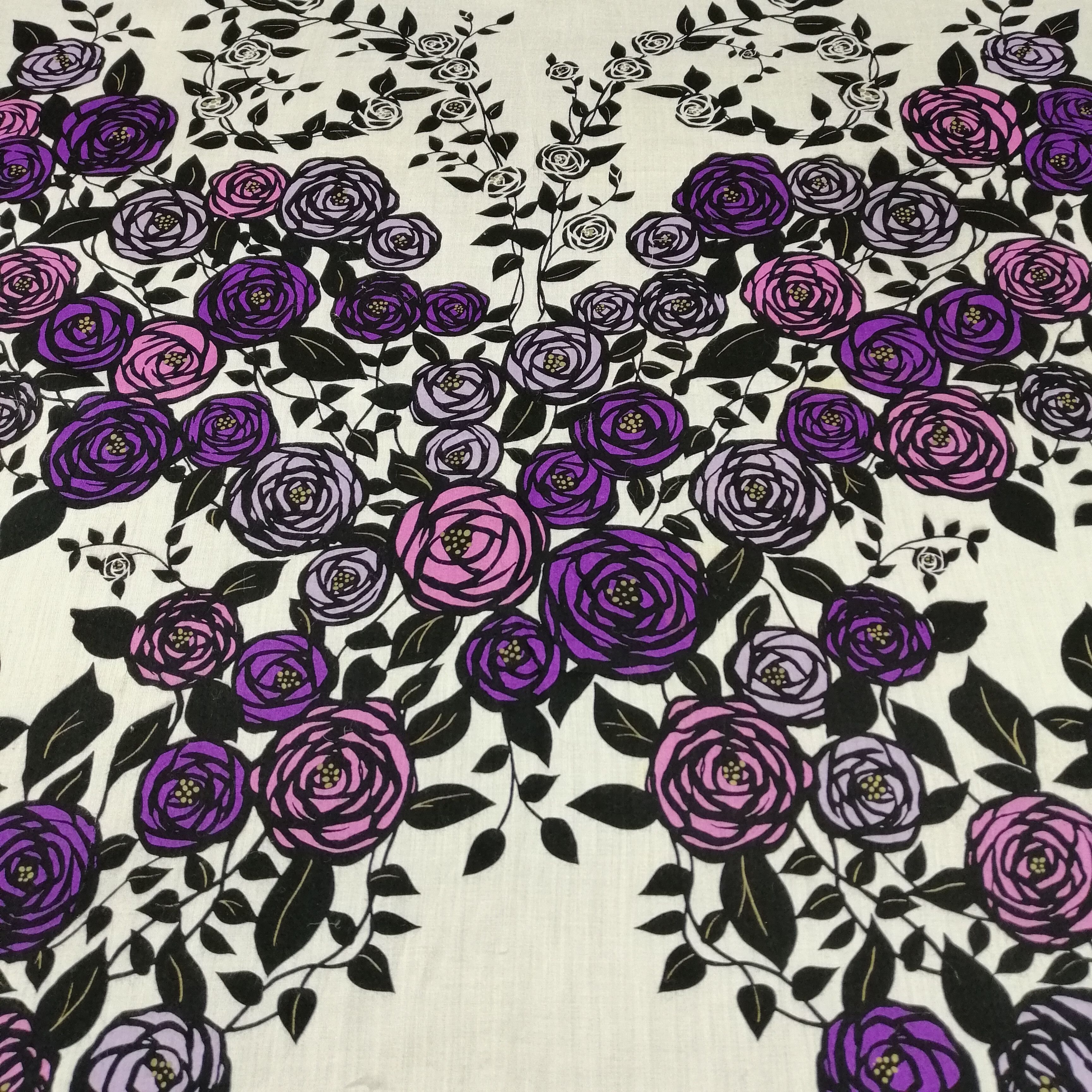 Vintage Anna Sui Handkerchief/Neckerchief/Bandana-KD3194 Size ONE SIZE - 2 Thumbnail