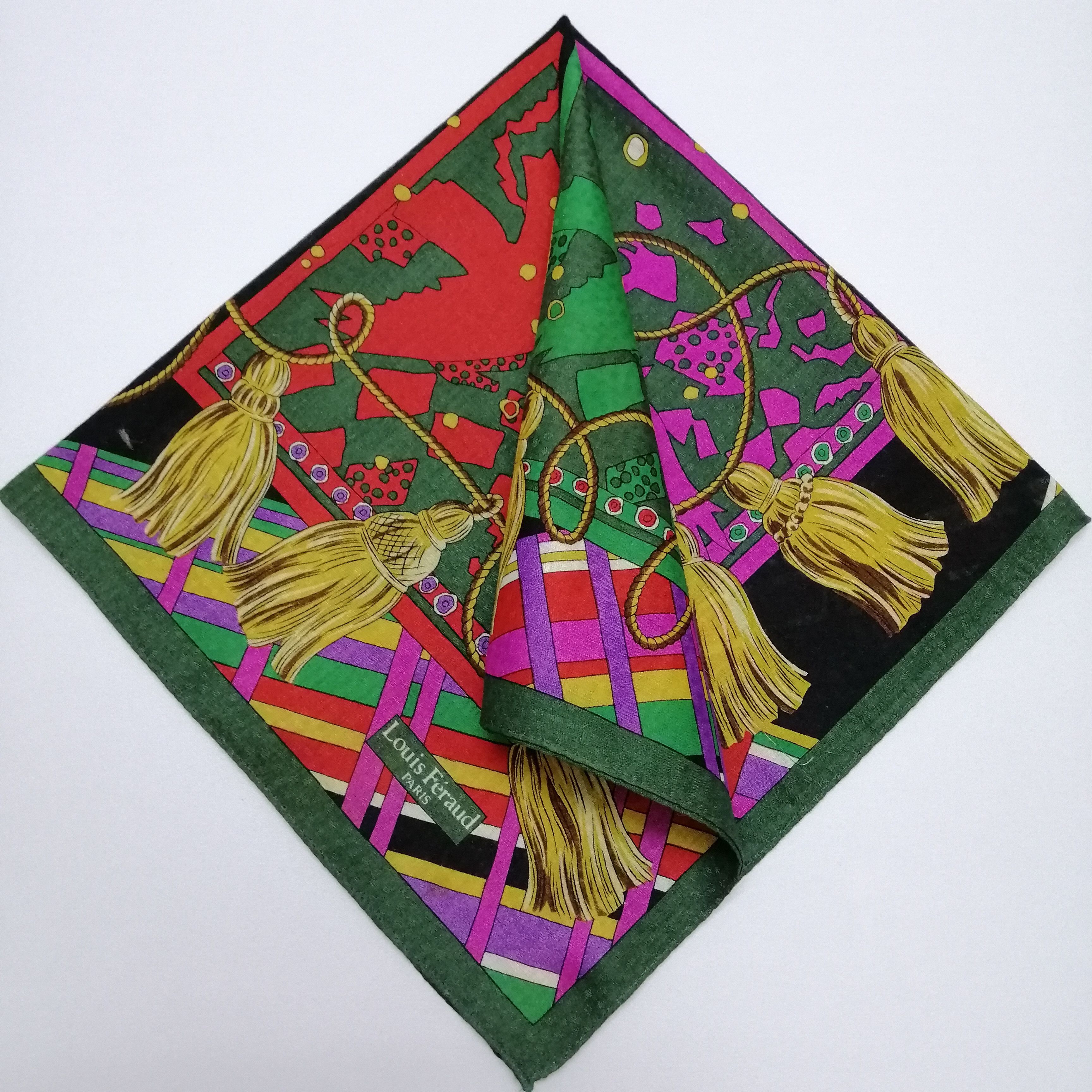 Louis Feraud Louis Feraud Handkerchief/Neckerchief/Bandana-2043 Size ONE SIZE - 1 Thumbnail