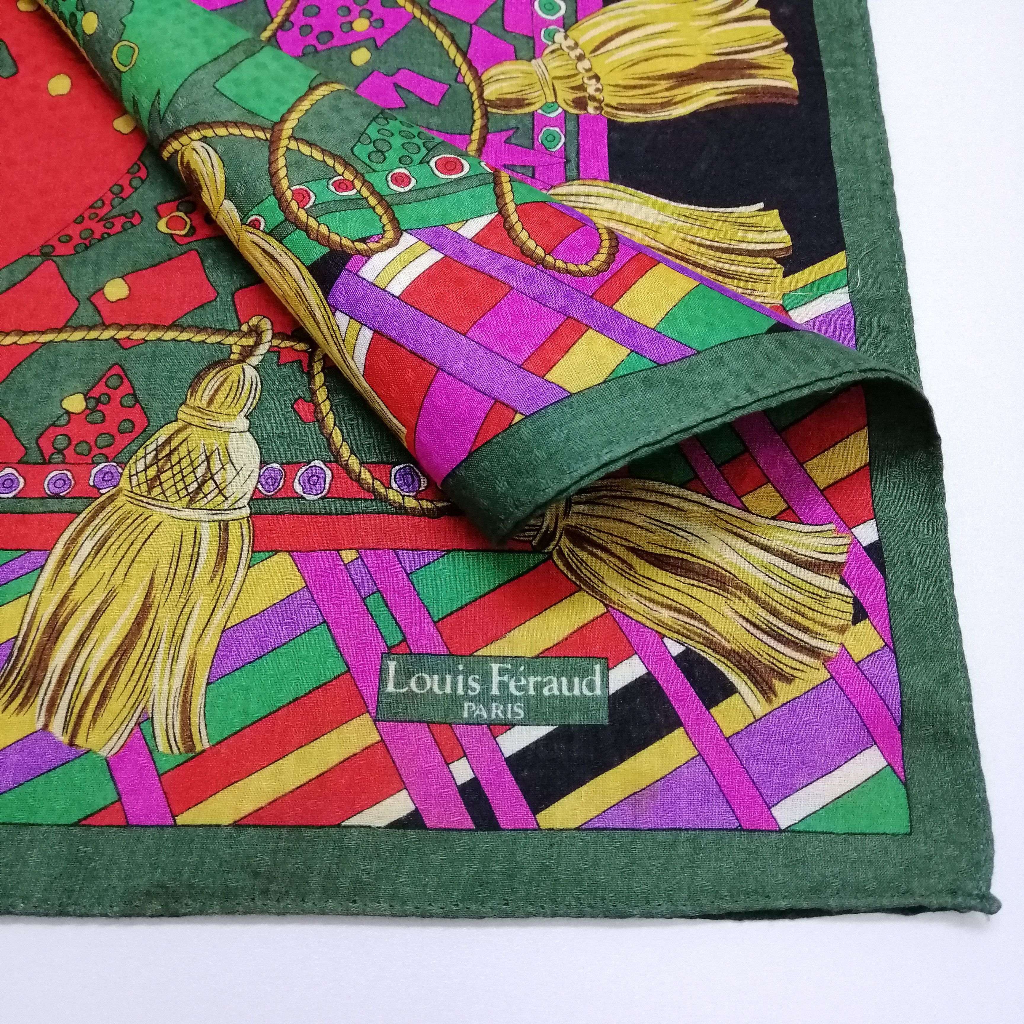 Louis Feraud Louis Feraud Handkerchief/Neckerchief/Bandana-2043 Size ONE SIZE - 3 Thumbnail
