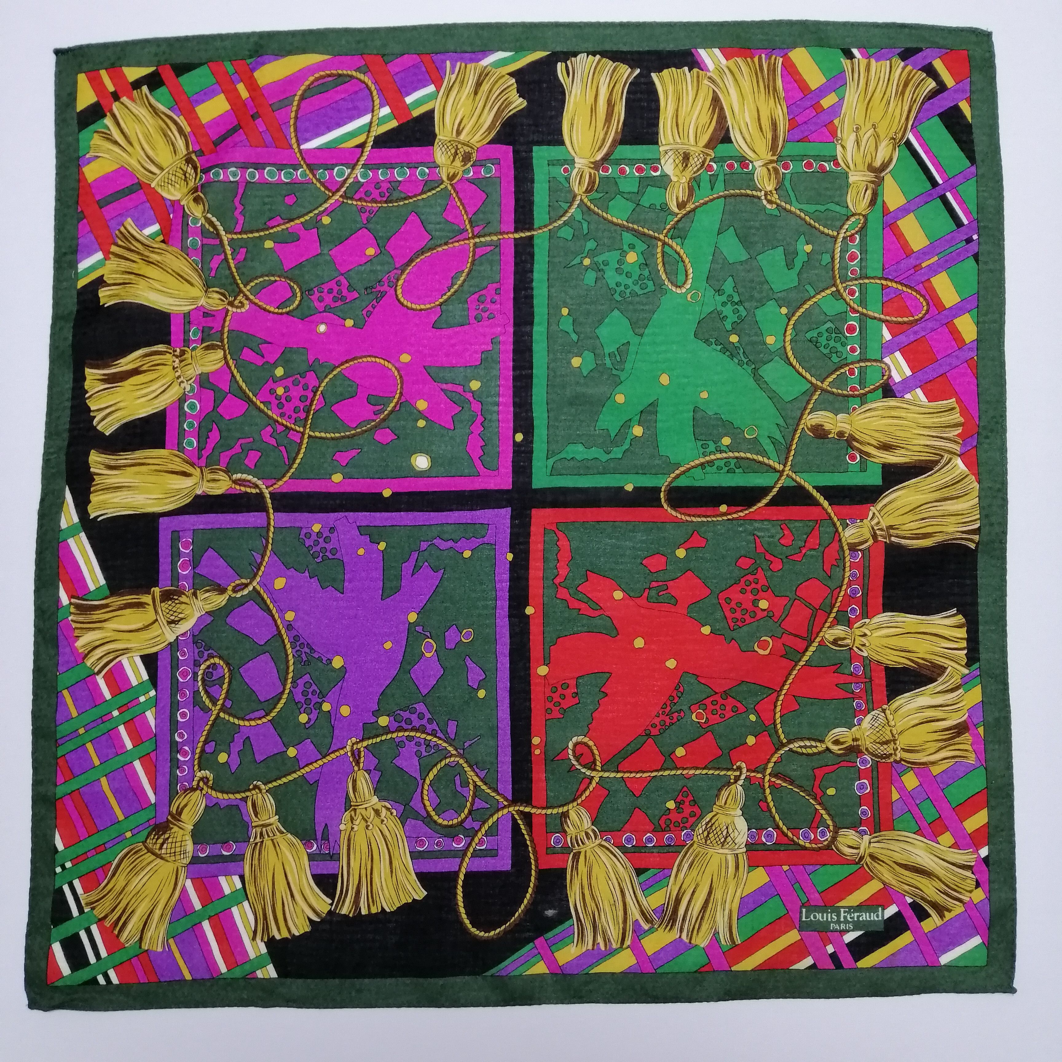 Louis Feraud Louis Feraud Handkerchief/Neckerchief/Bandana-2043 Size ONE SIZE - 2 Thumbnail