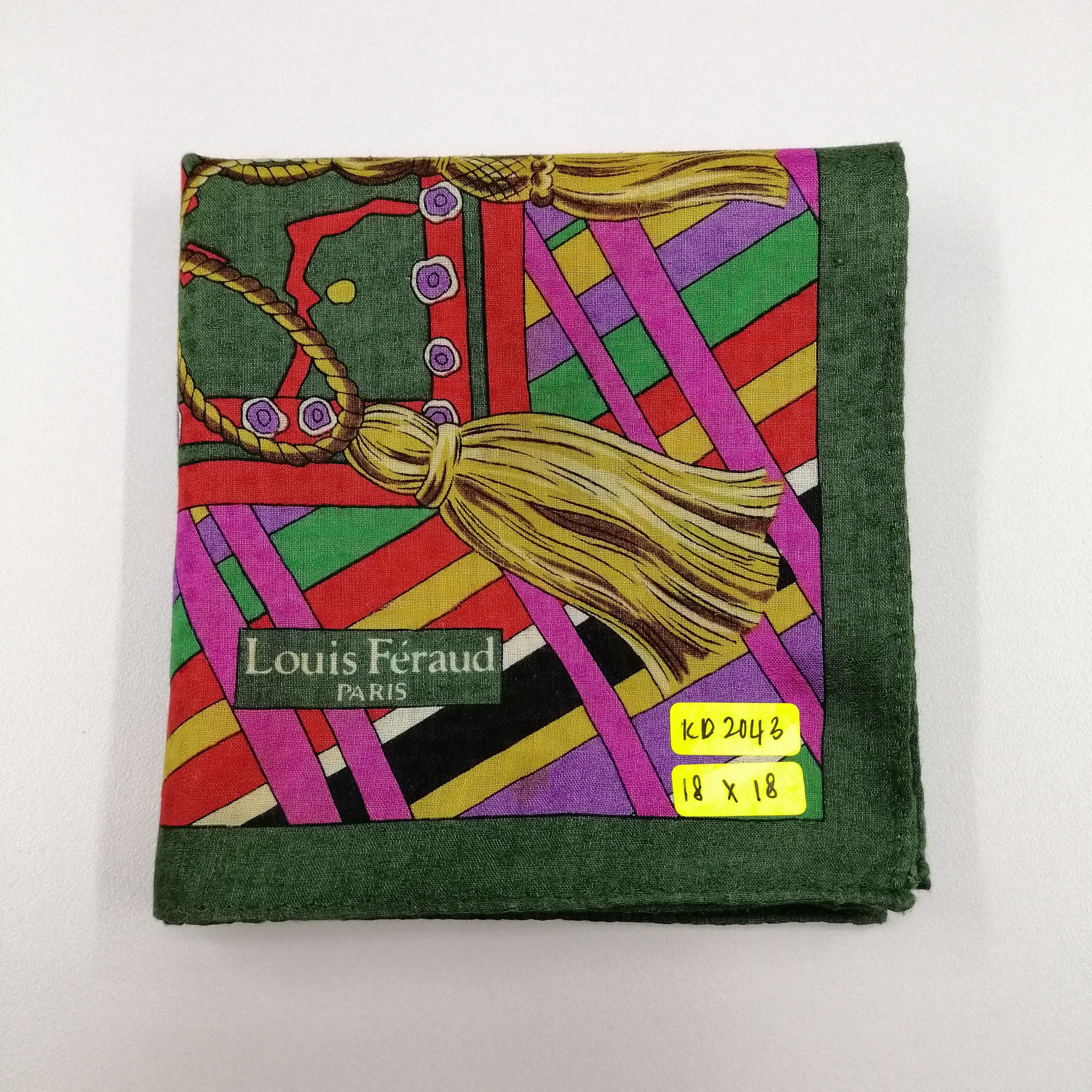 Louis Feraud Louis Feraud Handkerchief/Neckerchief/Bandana-2043 Size ONE SIZE - 5 Thumbnail