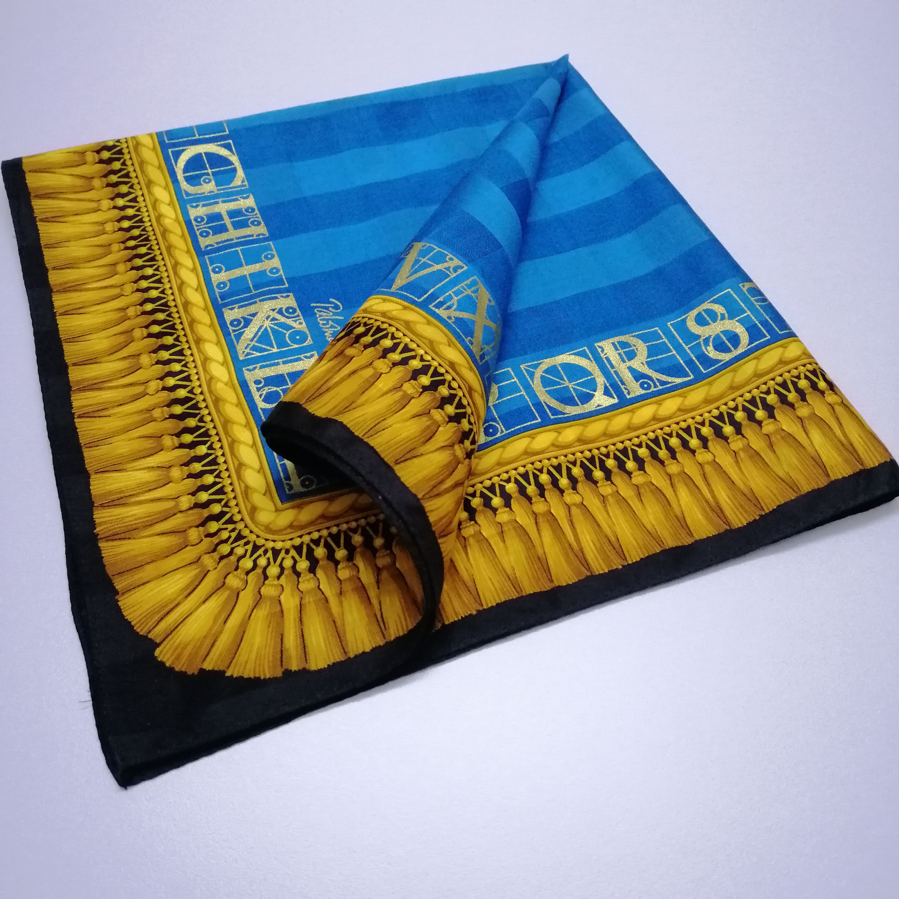 Paloma Picasso Paloma Picasso Handkerchief/Neckerchief/Bandana-2039 Size ONE SIZE - 3 Thumbnail