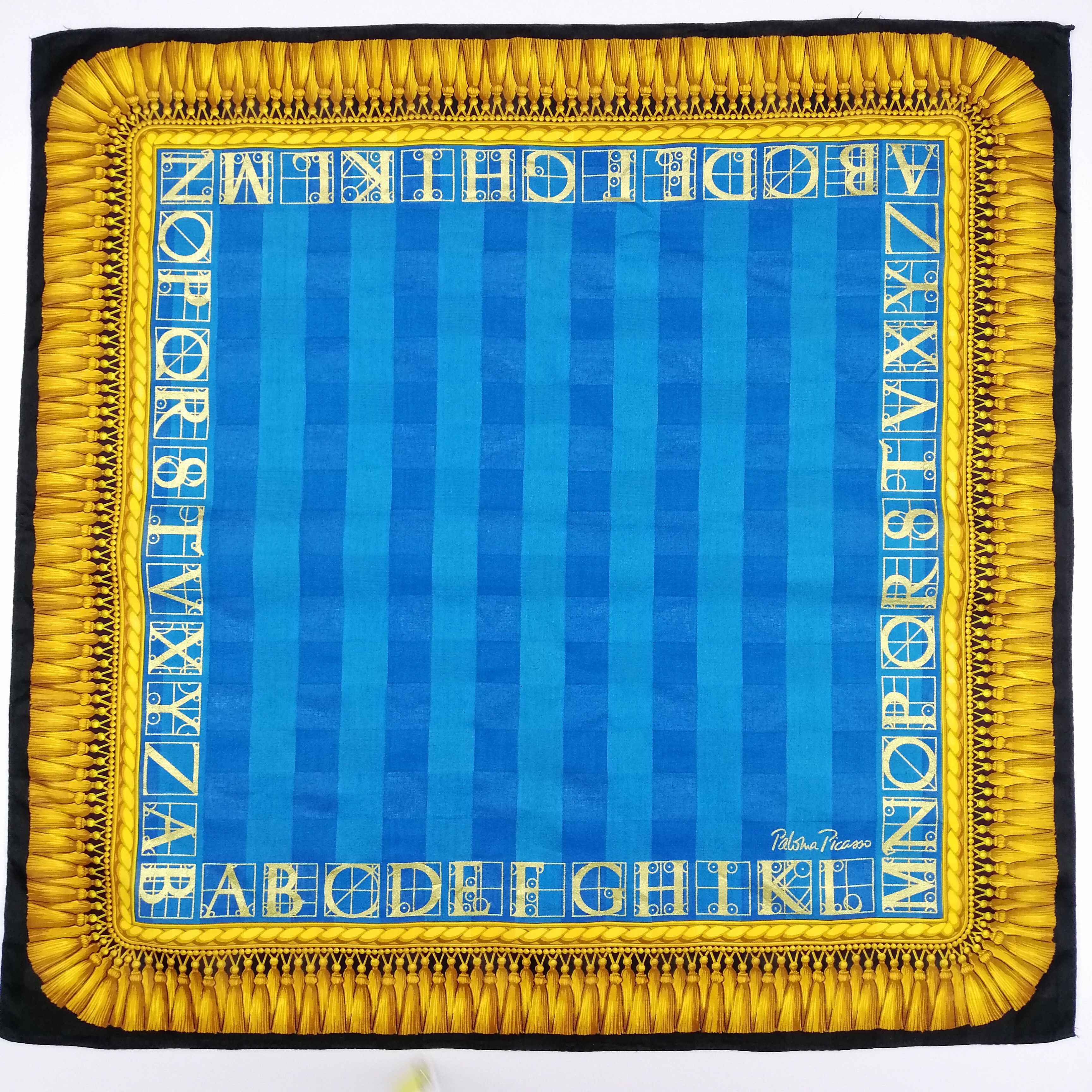 Paloma Picasso Paloma Picasso Handkerchief/Neckerchief/Bandana-2039 Size ONE SIZE - 2 Thumbnail