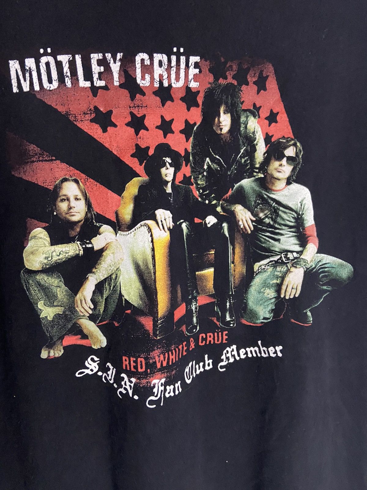 Band Tees × Vintage VINTAGE MOTLEY CRUE💔💔 Size US XL / EU 56 / 4 - 4 Thumbnail