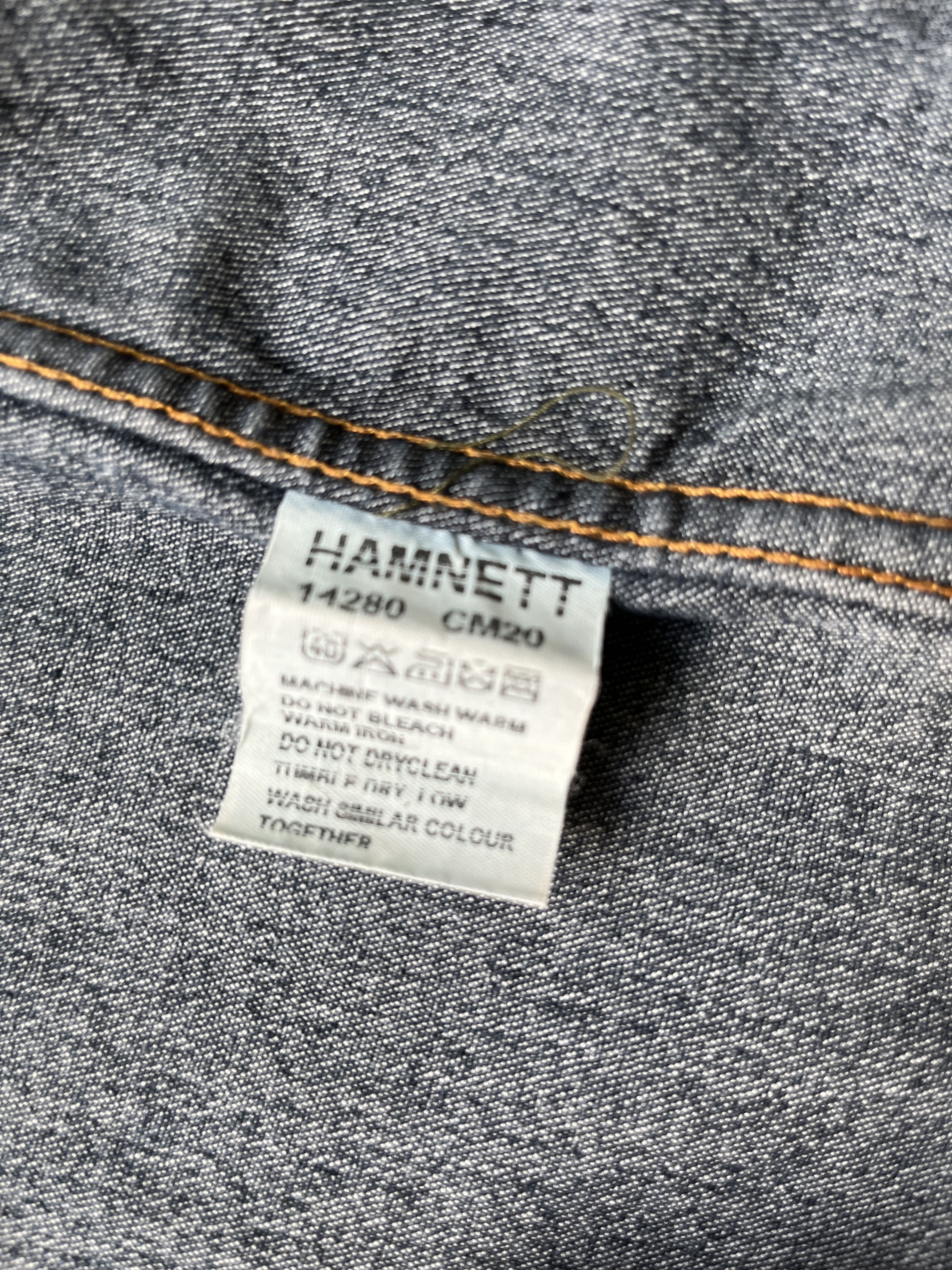 Katharine Hamnett London ⚡️QUICK SALE⚡️1980s' Katharine Hamnett Blue Denim Jacket Size US M / EU 48-50 / 2 - 4 Thumbnail
