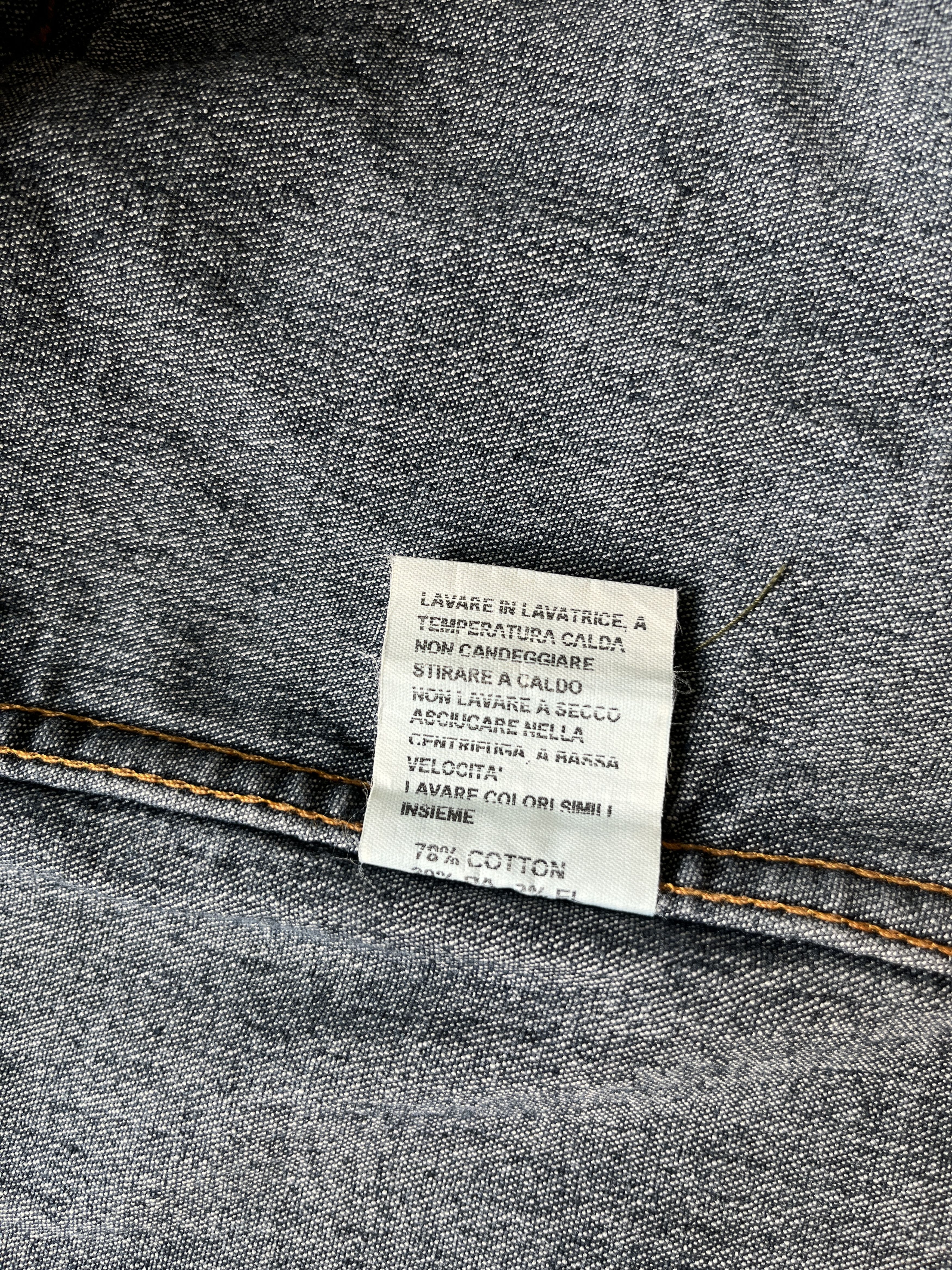 Katharine Hamnett London ⚡️QUICK SALE⚡️1980s' Katharine Hamnett Blue Denim Jacket Size US M / EU 48-50 / 2 - 5 Thumbnail