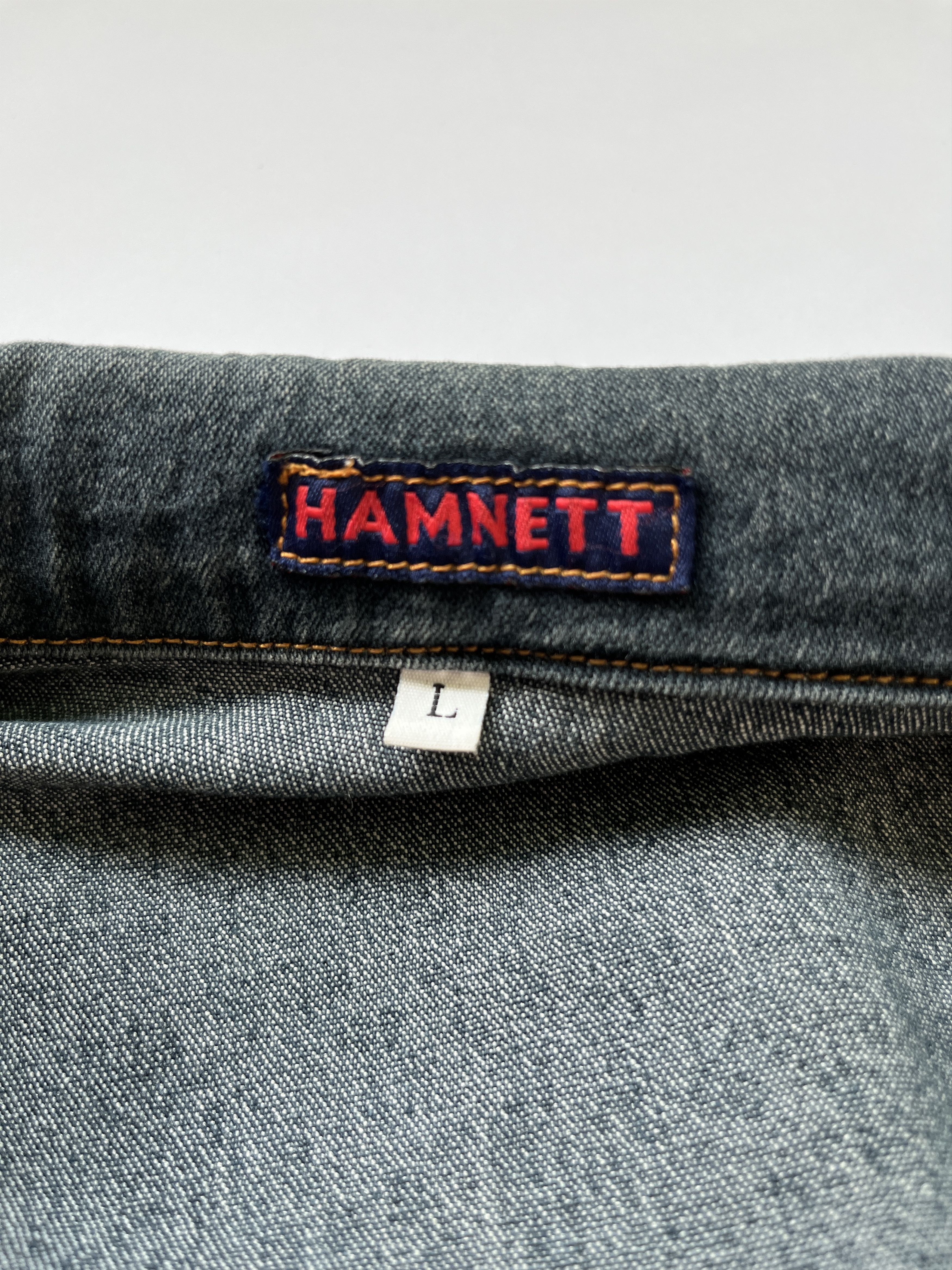 Katharine Hamnett London ⚡️QUICK SALE⚡️1980s' Katharine Hamnett Blue Denim Jacket Size US M / EU 48-50 / 2 - 3 Thumbnail