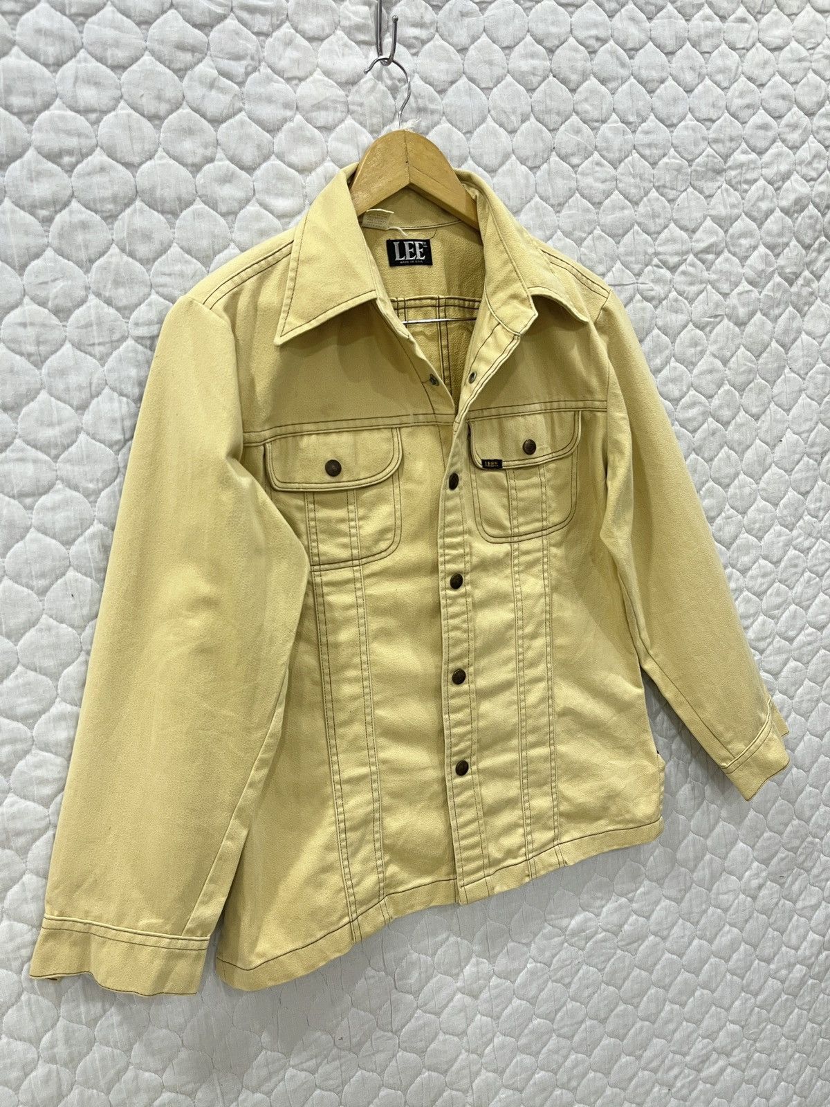 Lee × Vintage (Gggg). VINTAGE 70’s LEE SNAP BUTTON JACKET Size US M / EU 48-50 / 2 - 3 Thumbnail