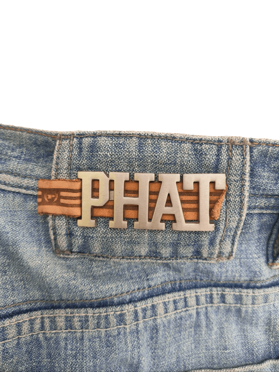 Phat Farm ❎ Phat Farm Baggy Denim Jnco Size US 35 - 5 Thumbnail