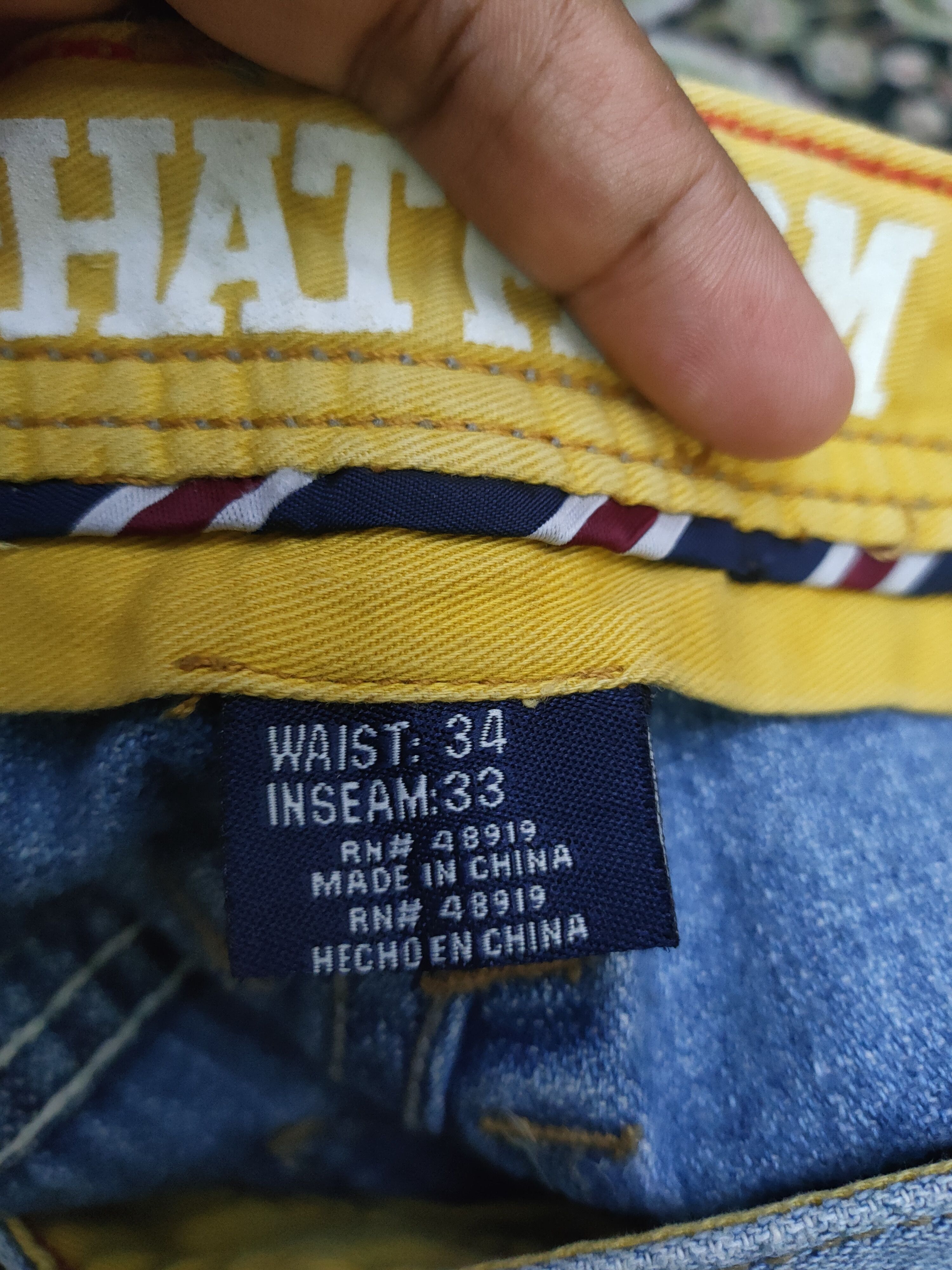 Phat Farm ❎ Phat Farm Baggy Denim Jnco Size US 35 - 6 Thumbnail