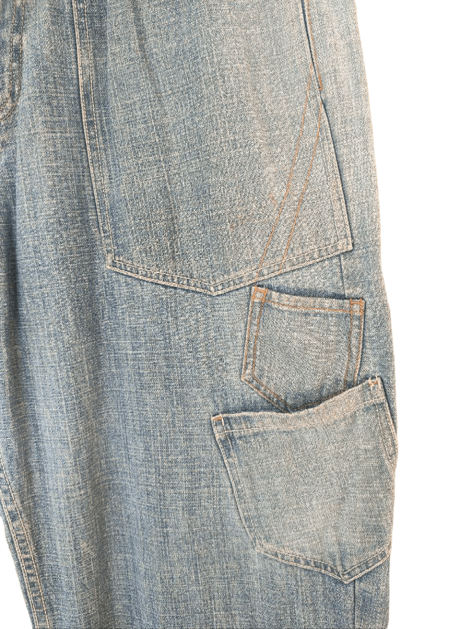 Phat Farm ❎ Phat Farm Baggy Denim Jnco Size US 35 - 3 Thumbnail