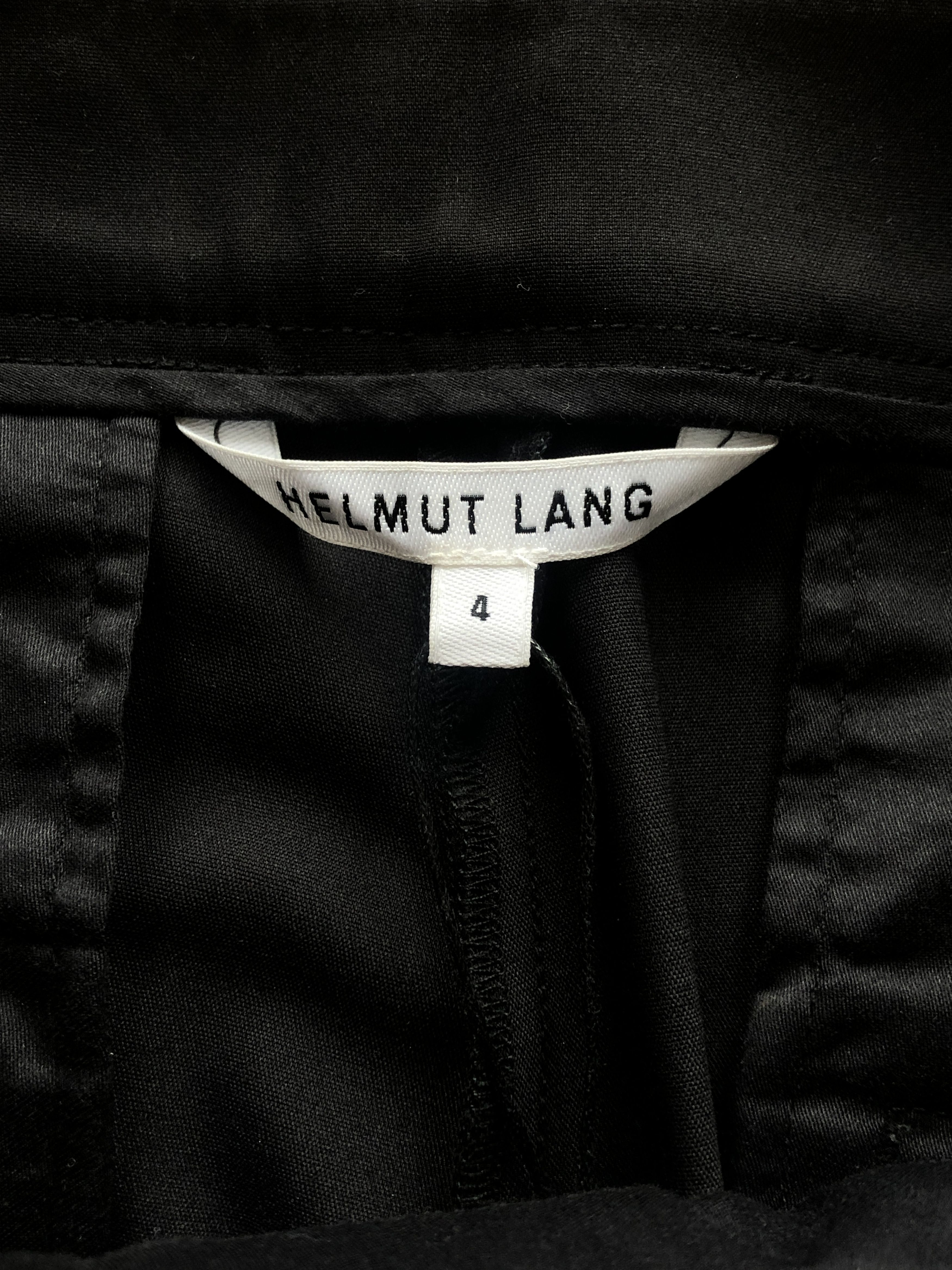 Helmut Lang ⚡️QUICK SALE⚡️Helmut Lang Elastic Black Pants Trousers Size 27" / US 4 / IT 40 - 5 Thumbnail