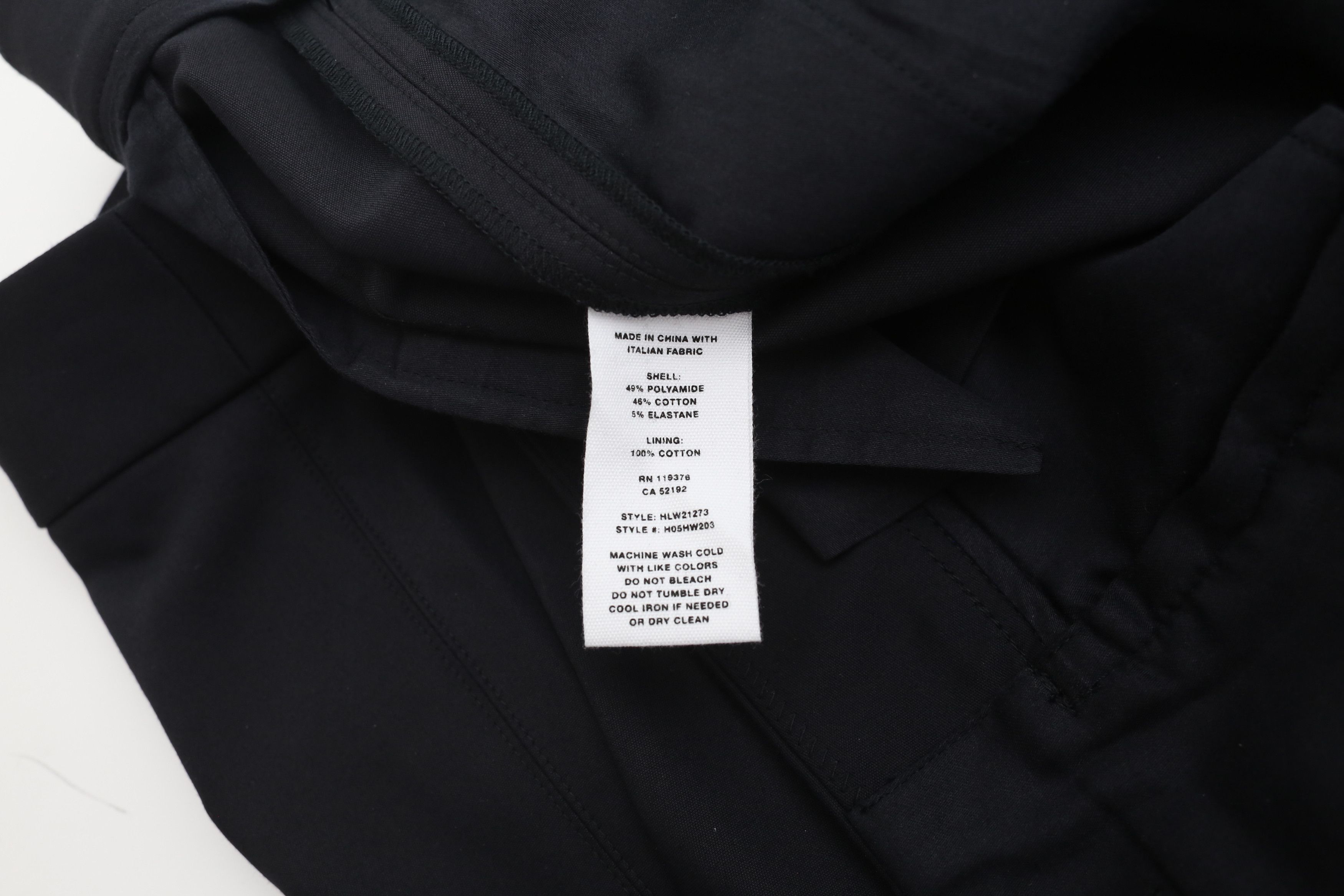 Helmut Lang ⚡️QUICK SALE⚡️Helmut Lang Elastic Black Pants Trousers Size 27" / US 4 / IT 40 - 3 Thumbnail