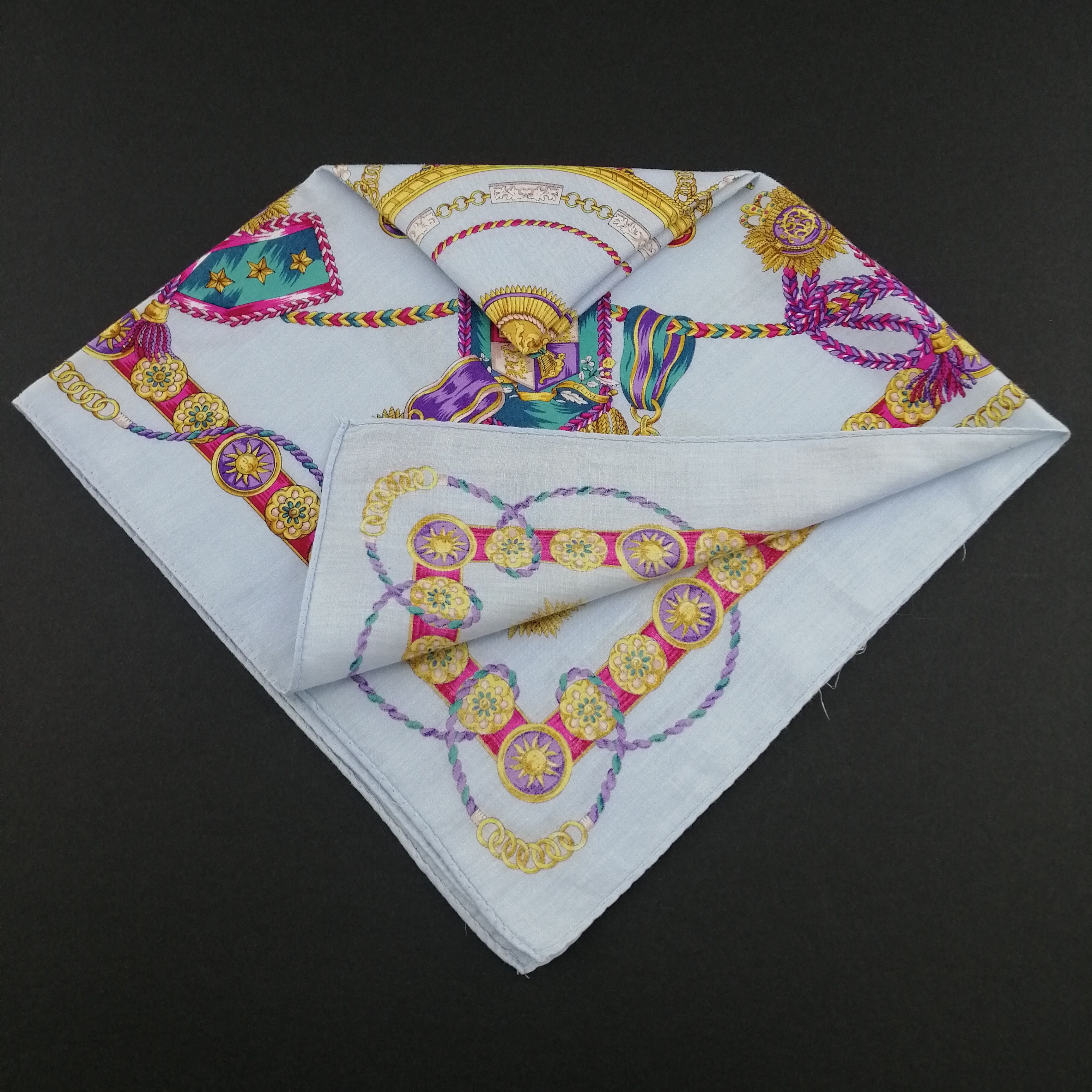 Celine × Vintage Celine Handkerchief/Neckerchief/Bandana-KD1046 Size ONE SIZE - 4 Thumbnail
