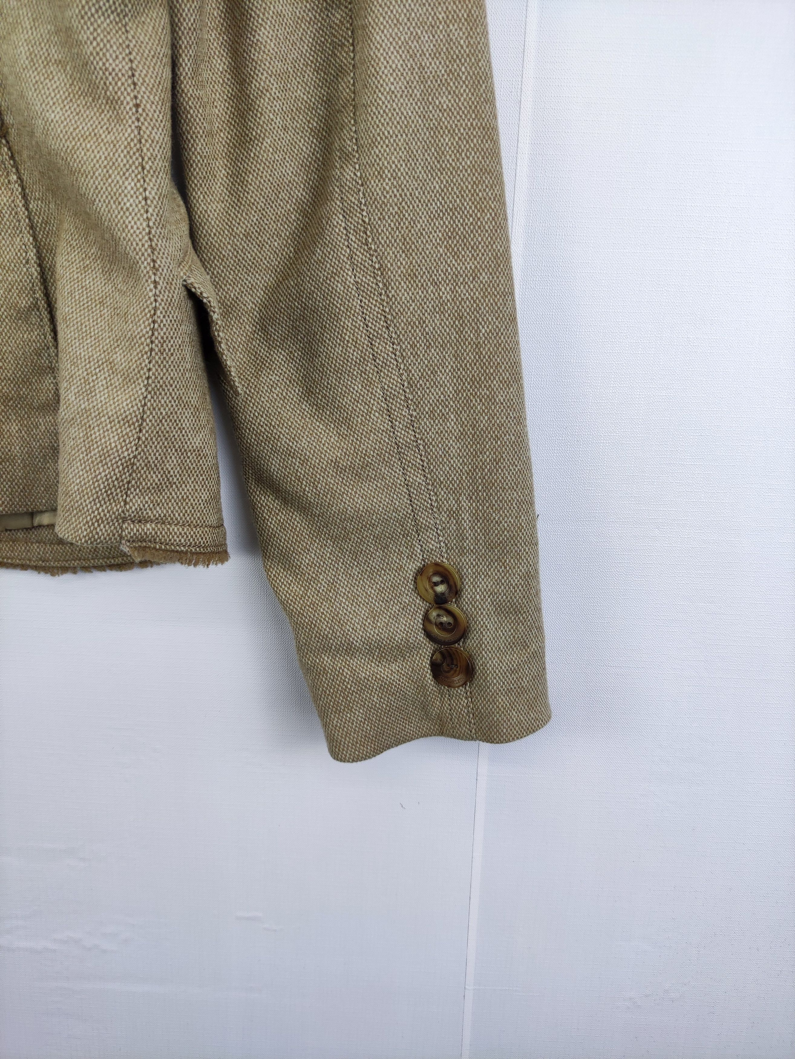 Anne Klein Vintage Anna Klien Cropped Coat Blazer Jacket Size XXS / US 00 / IT 34 - 8 Thumbnail