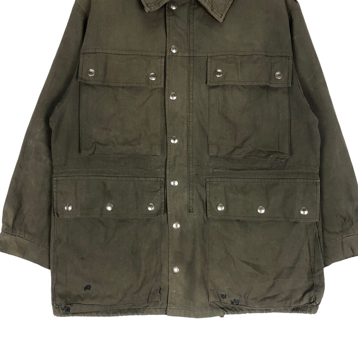 Le Laboureur Vintage Army Swiss Made Field Jacket Size US M / EU 48-50 / 2 - 3 Thumbnail