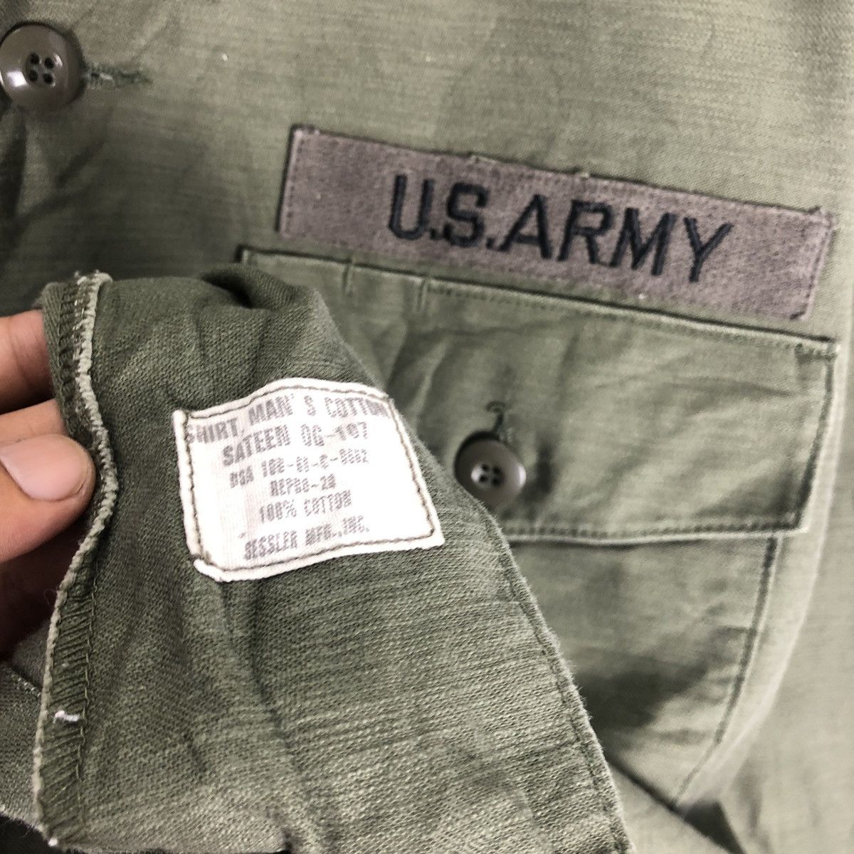 Vintage Vintage Og 107 US Army Jacket Size US M / EU 48-50 / 2 - 8 Thumbnail