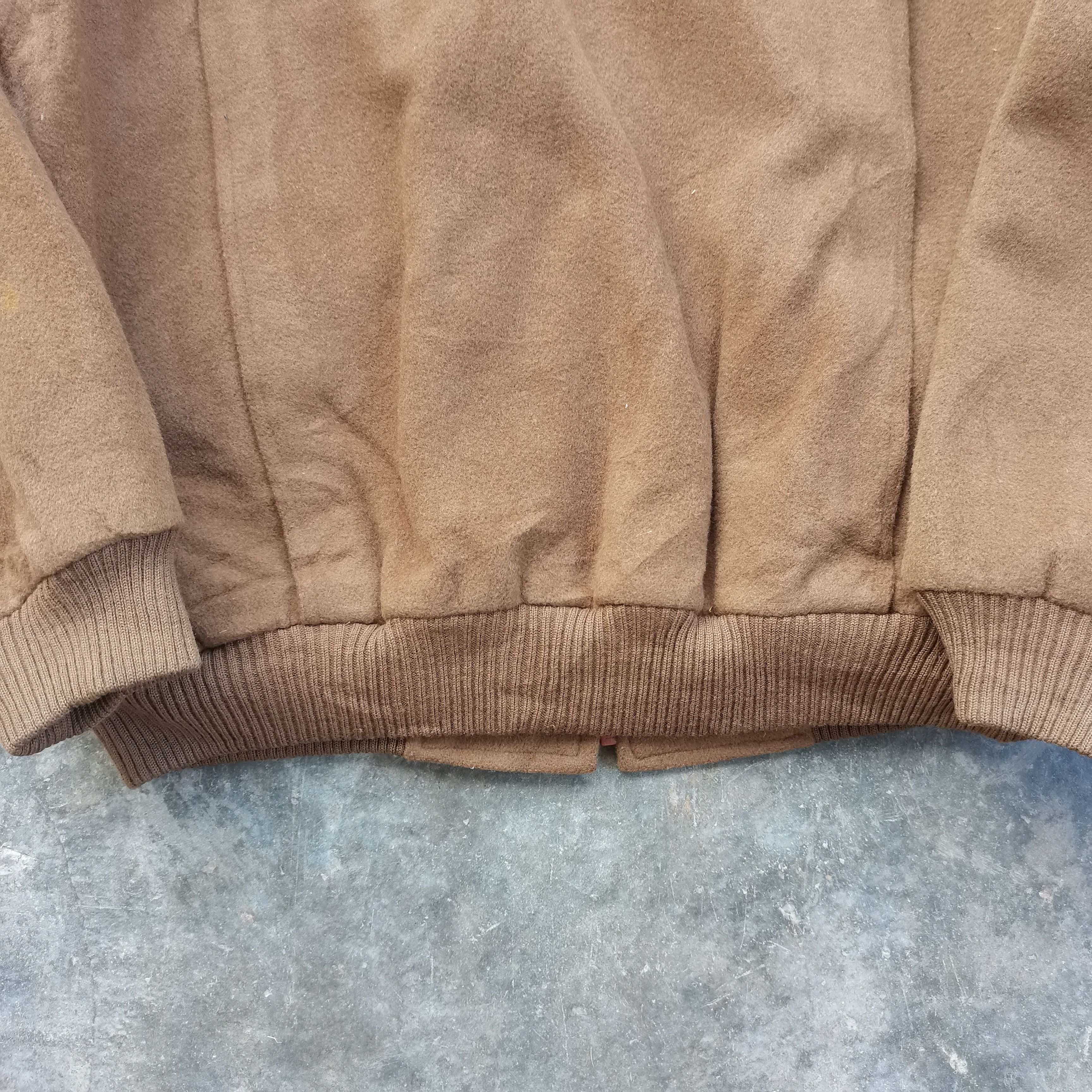 Vintage OFFER🔥Vintage Melka Sweden Bombers Style Wool Jacket Size US L / EU 52-54 / 3 - 10 Thumbnail