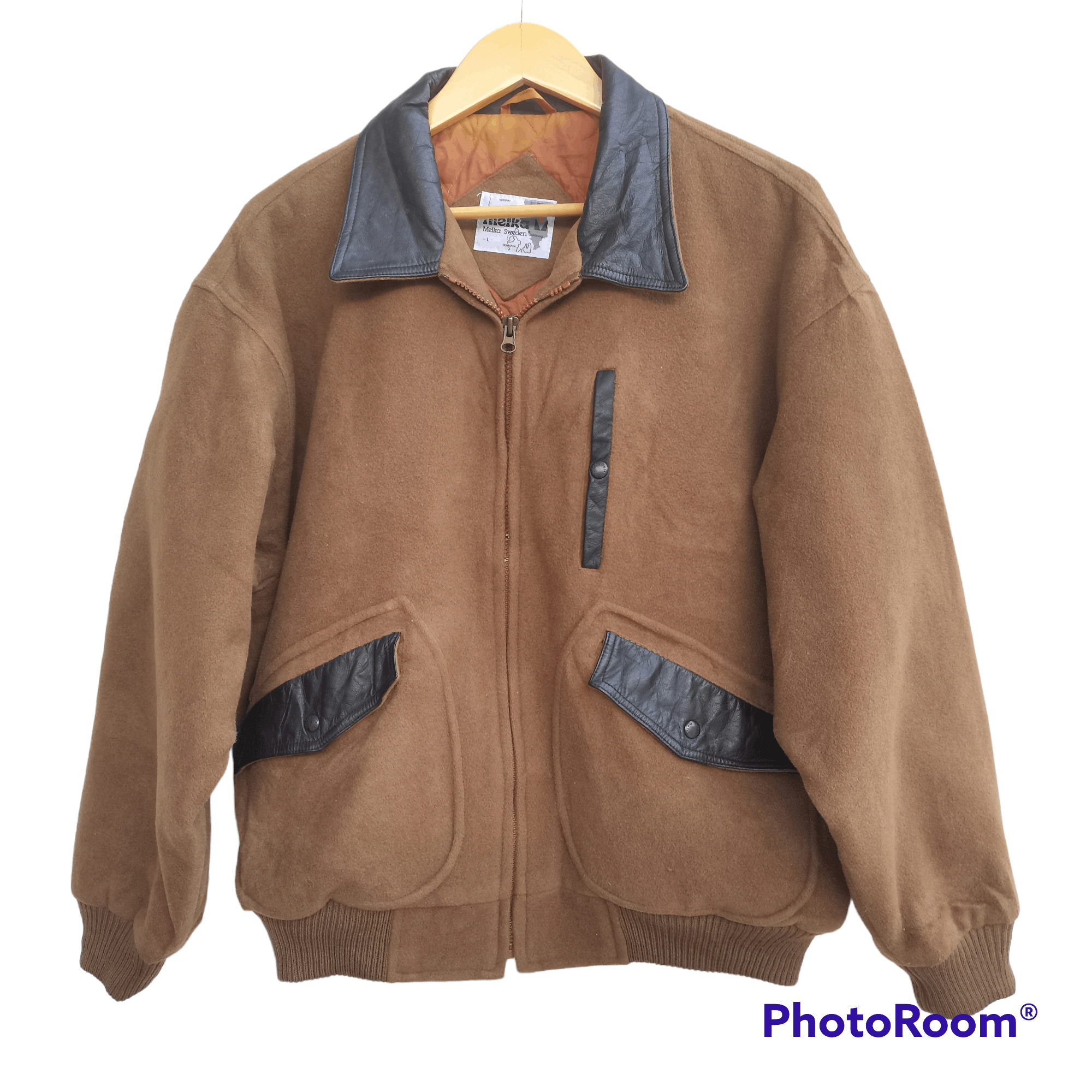 L | 1940s Style Wool Jacket