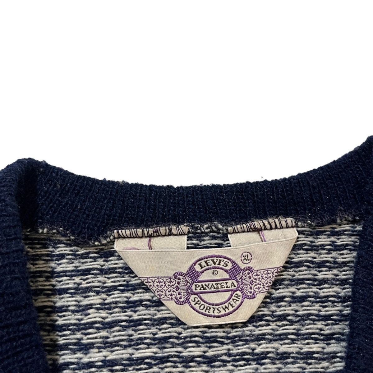 Levi's × Vintage 70s Levis Panatela Sportswear Herringbone Vest Size US M / EU 48-50 / 2 - 2 Thumbnail