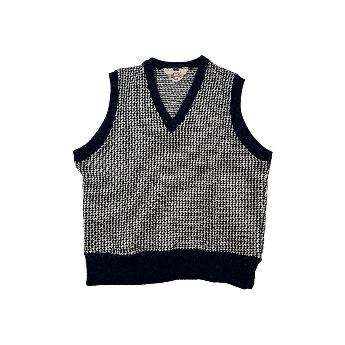 Levi's × Vintage 70s Levis Panatela Sportswear Herringbone Vest Size US M / EU 48-50 / 2 - 1 Thumbnail