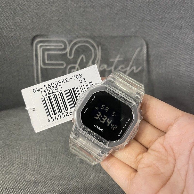 Casio Casio G Shock DW-5600SKE-7DR Size ONE SIZE - 1 Thumbnail