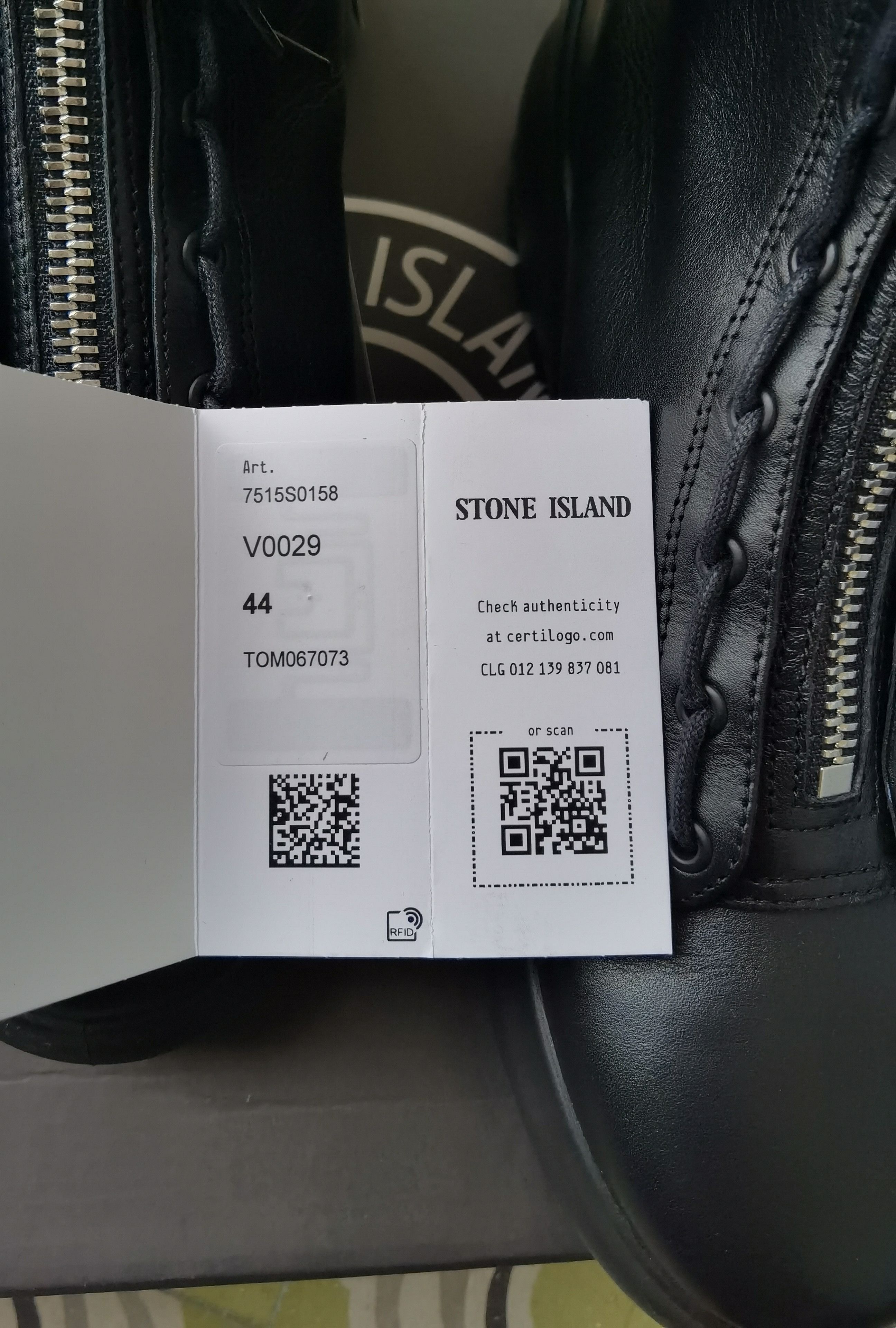 Stone Island Stone Island Leather Combat boots Size US 11 / EU 44 - 5 Thumbnail