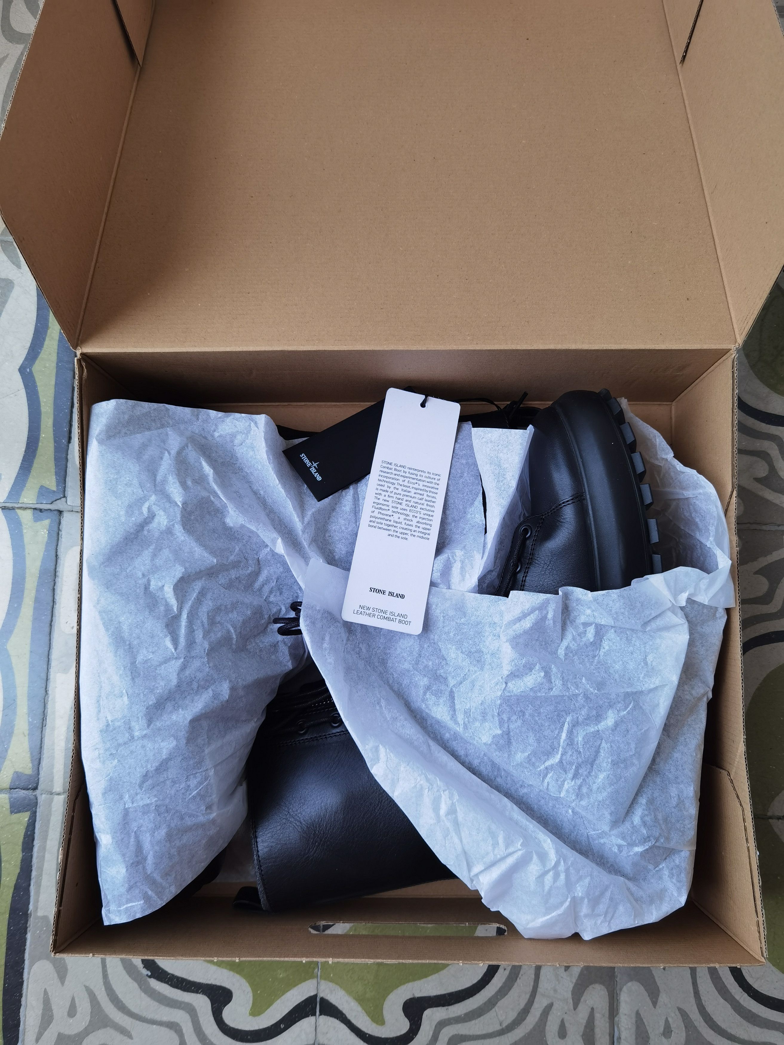 Stone Island Stone Island Leather Combat boots Size US 11 / EU 44 - 10 Thumbnail