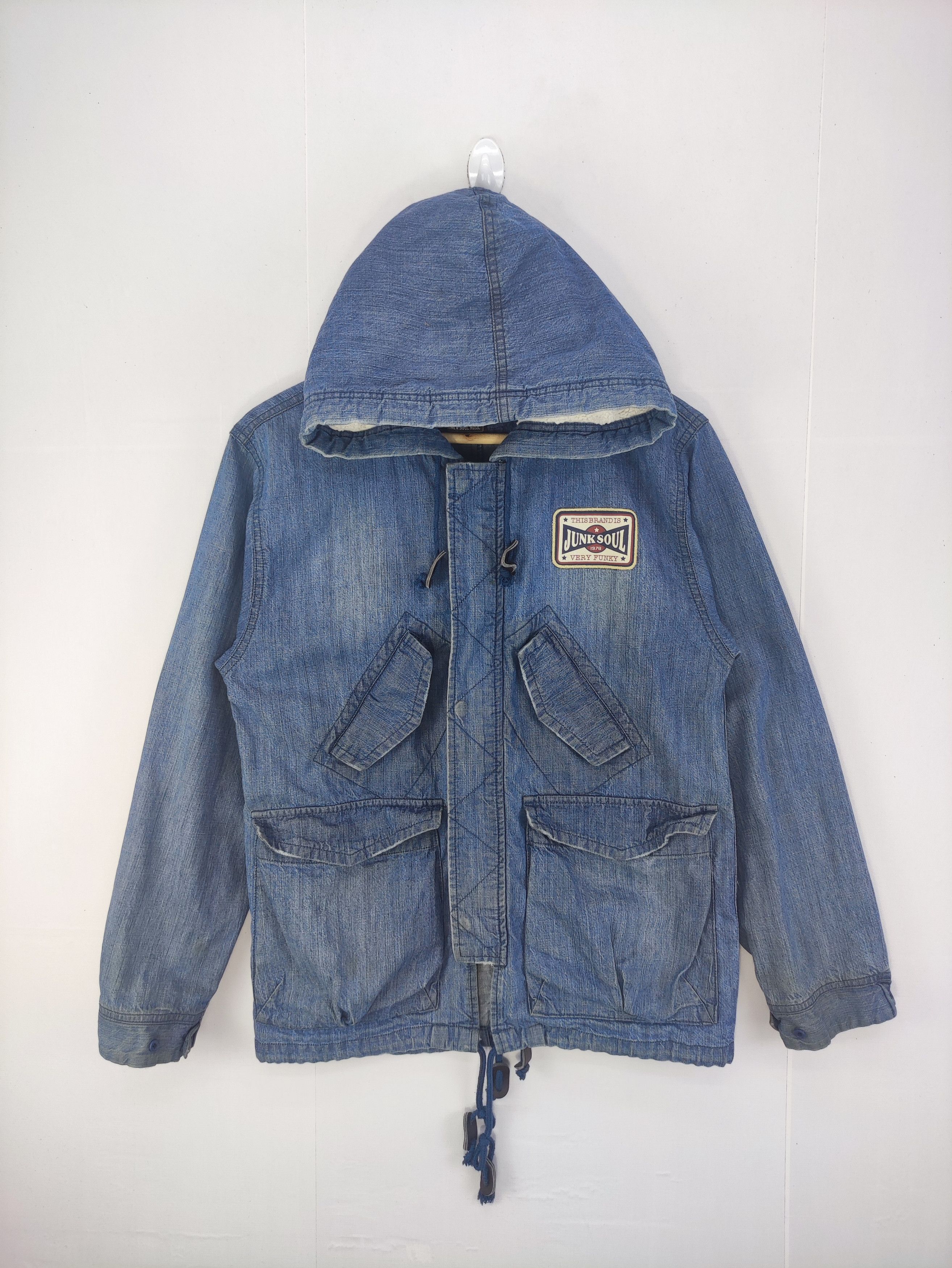 image of Vintage Junk Soul Jacket Hoodie Zipper, Women's (Size Small)