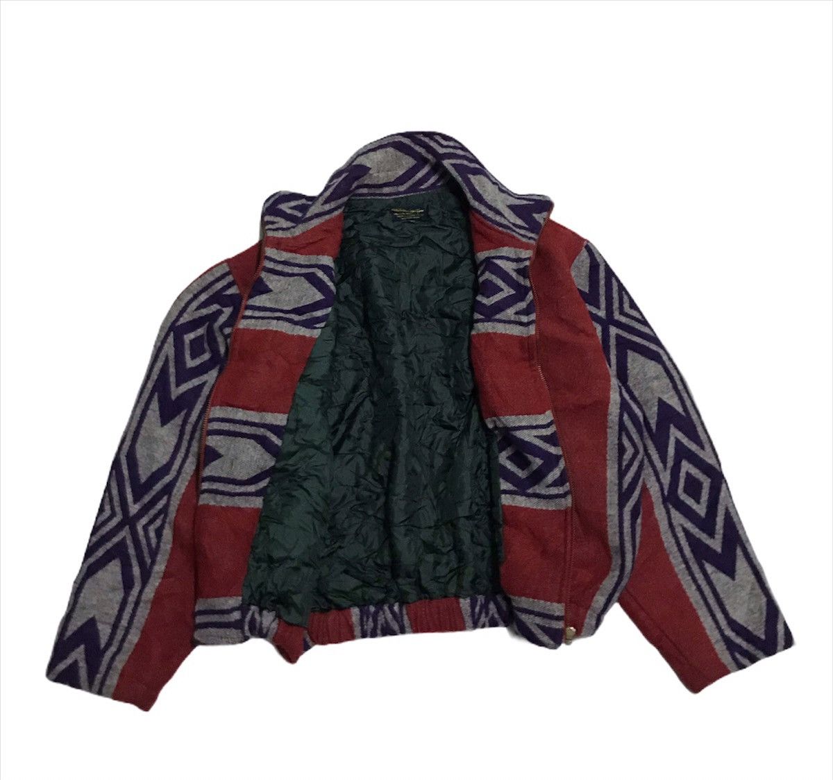 Japanese Brand Kuroki native wool bomber Jacket Size US L / EU 52-54 / 3 - 5 Thumbnail