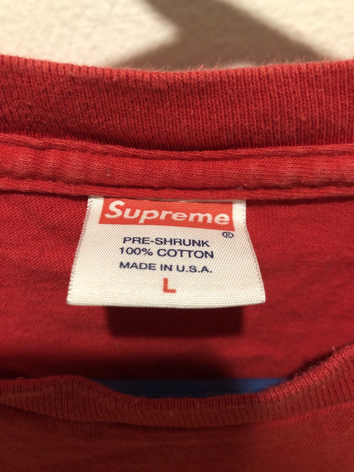Supreme F/W08 Supreme Chaos Tee - Red Size US L / EU 52-54 / 3 - 3 Thumbnail
