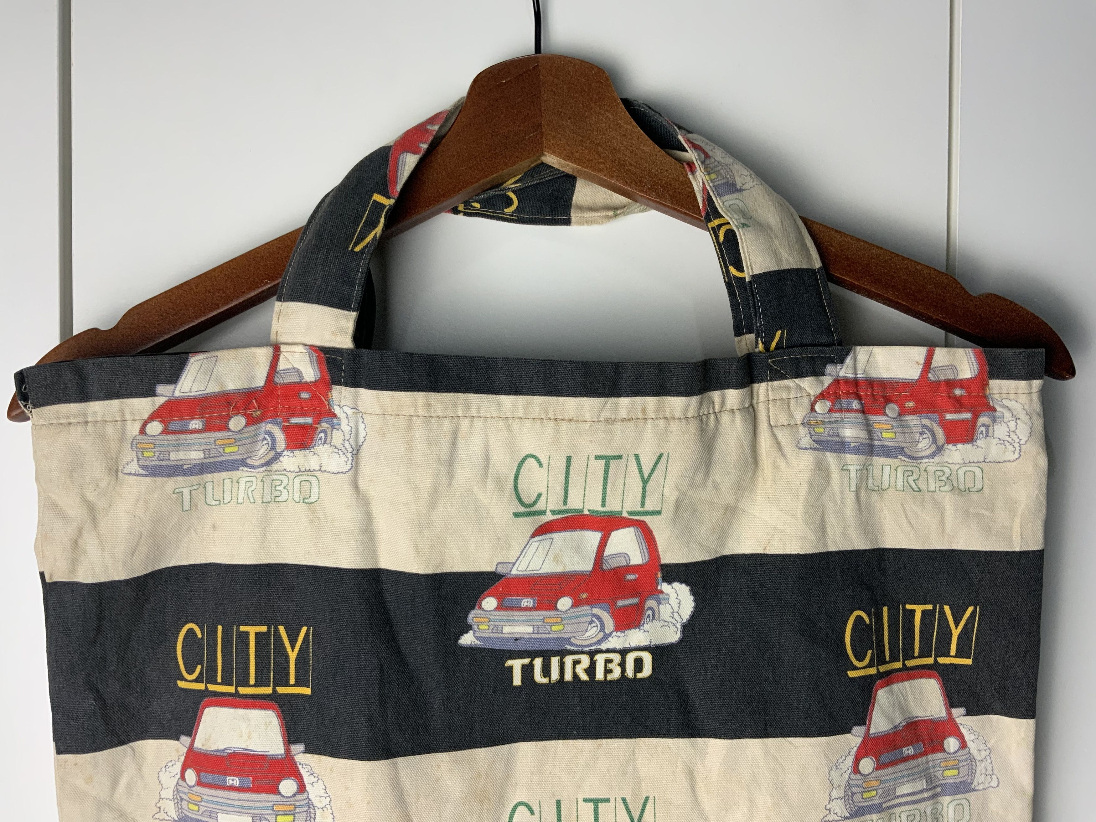 Vintage Vintage Honda City Turbo tote bag Size ONE SIZE - 4 Thumbnail