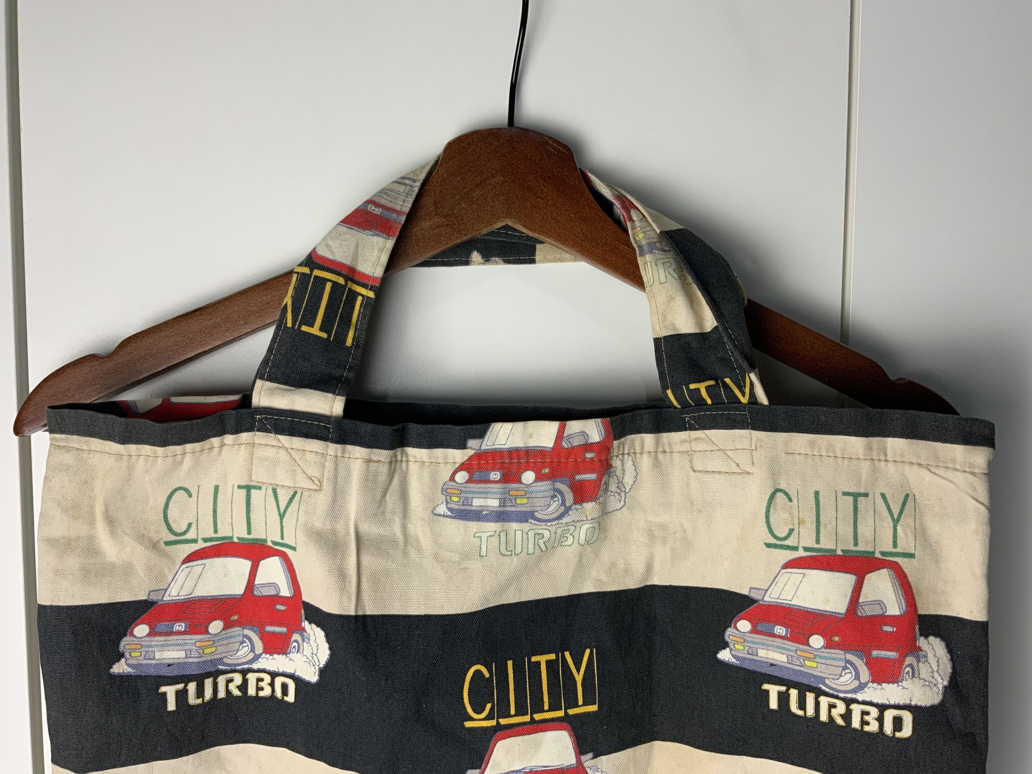 Vintage Vintage Honda City Turbo tote bag Size ONE SIZE - 7 Thumbnail