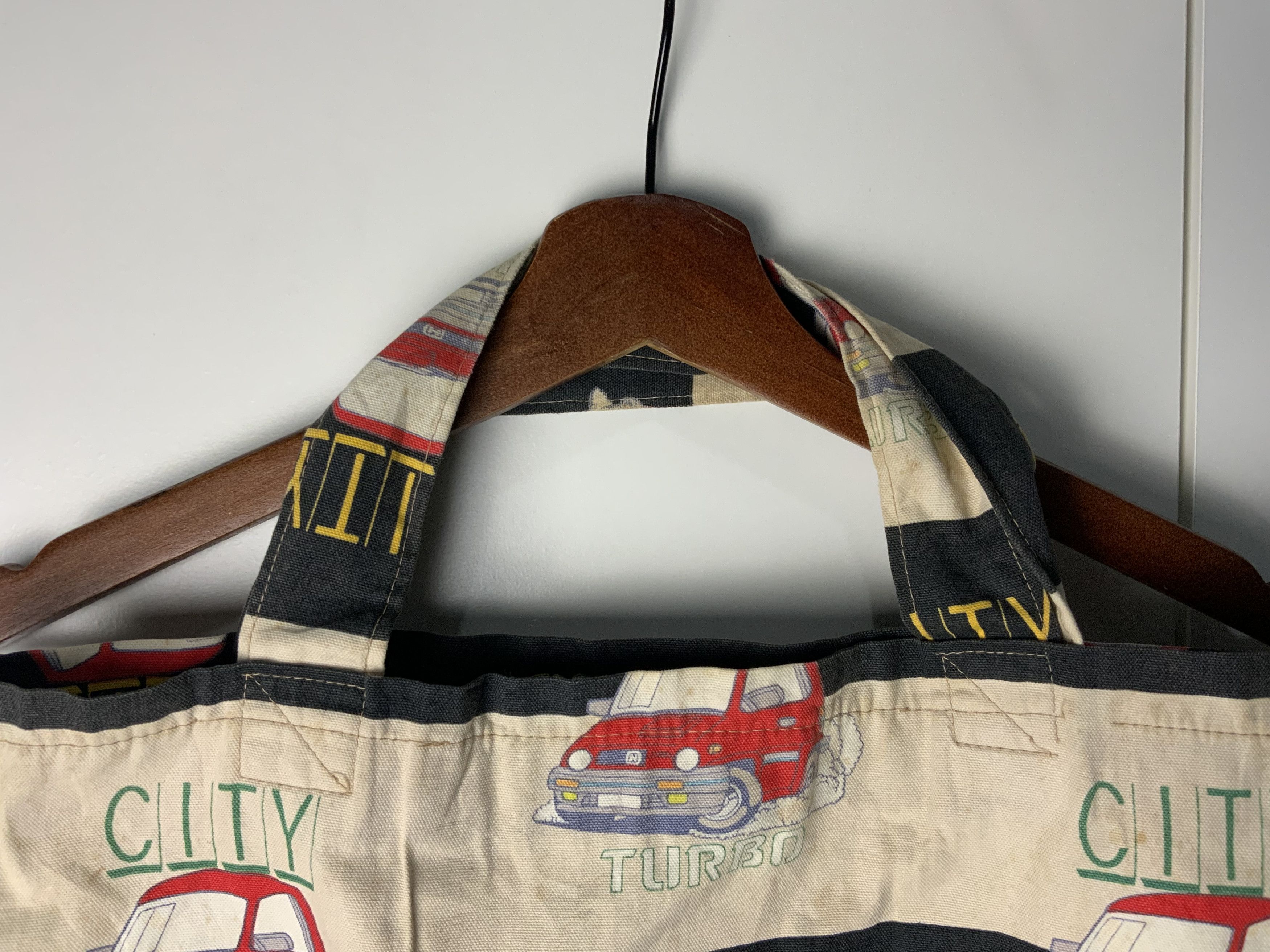 Vintage Vintage Honda City Turbo tote bag Size ONE SIZE - 6 Thumbnail