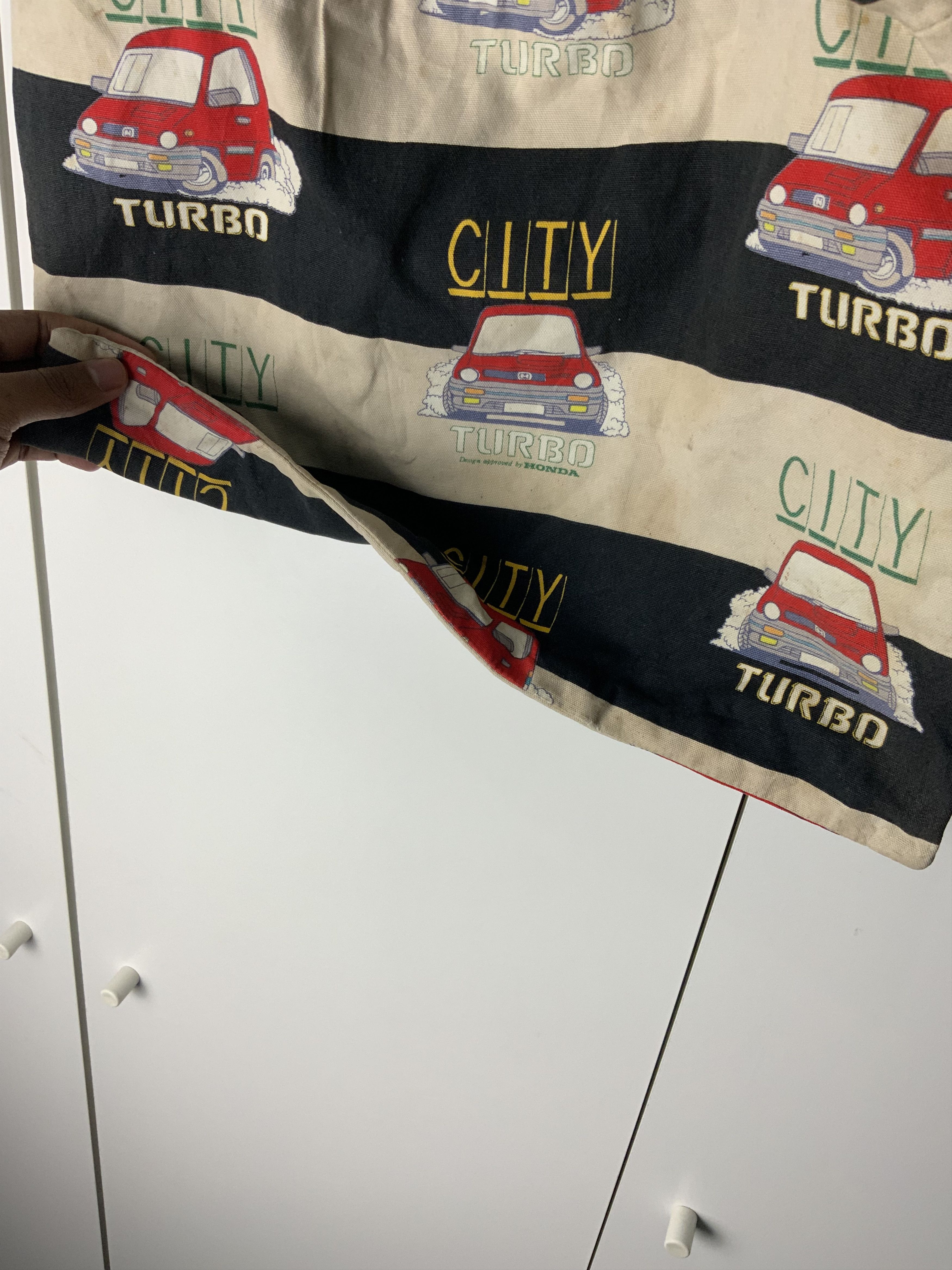 Vintage Vintage Honda City Turbo tote bag Size ONE SIZE - 10 Thumbnail