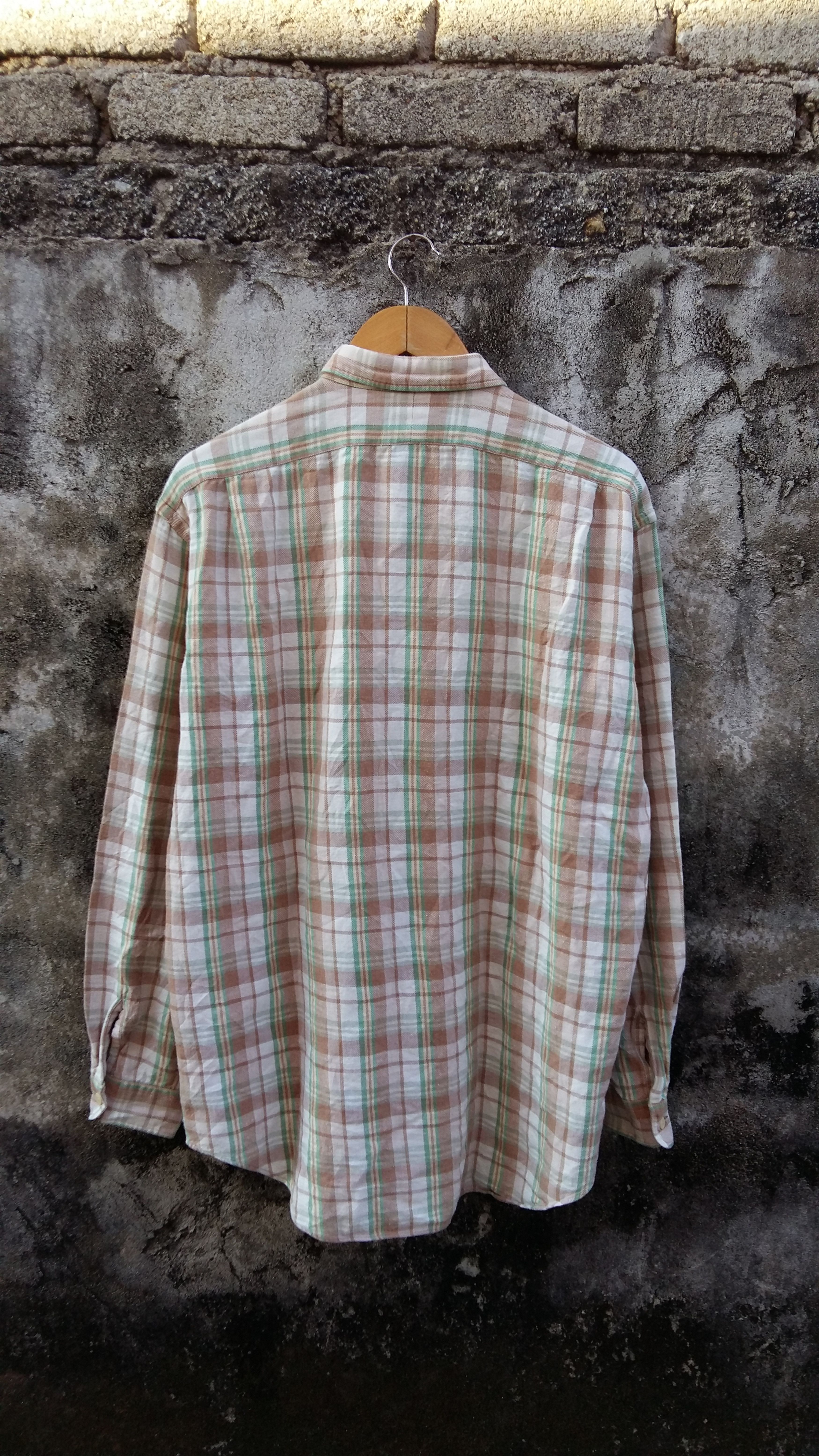 RRL Ralph Lauren × Ralph Lauren × Vintage Rare🔥Vintage RRL Ralph Lauren Flannel Button Up Shirt Size US XL / EU 56 / 4 - 2 Thumbnail