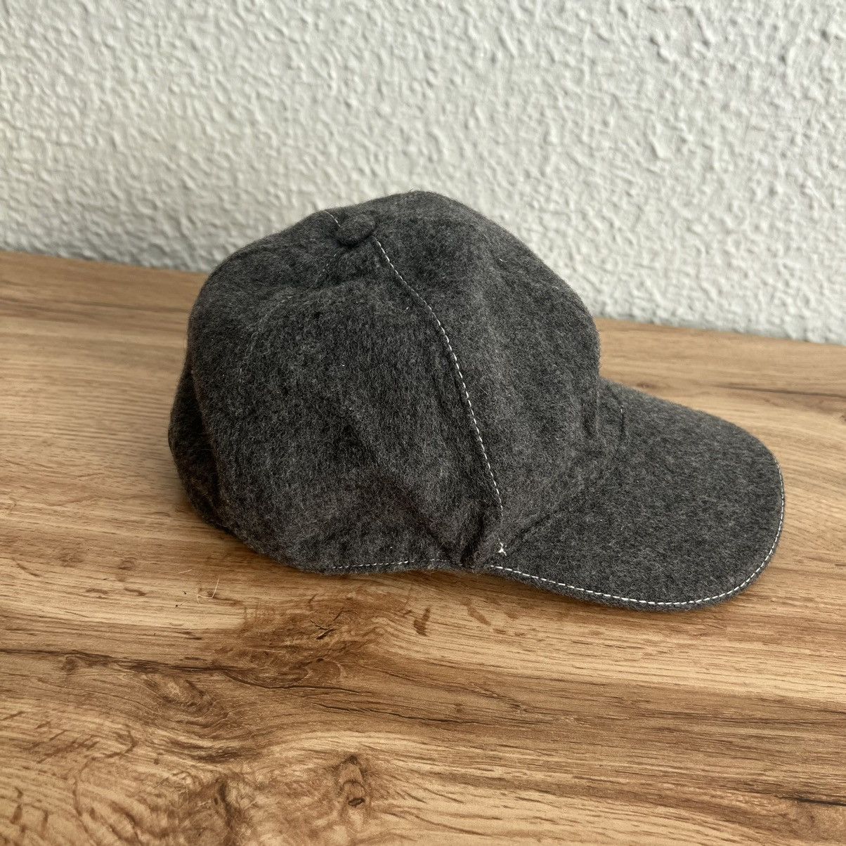 Gucci Gucci Hat Grey White Logo GG Fullcap Size ONE SIZE - 5 Thumbnail