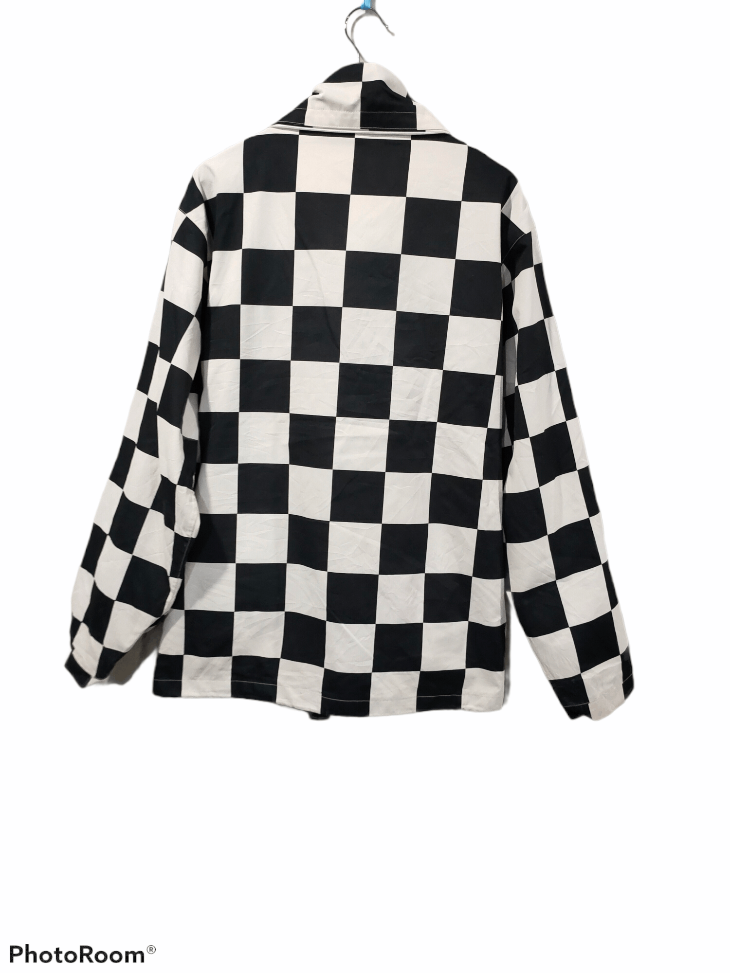 Alexandrite future desires mix zipper jacket checkerboard