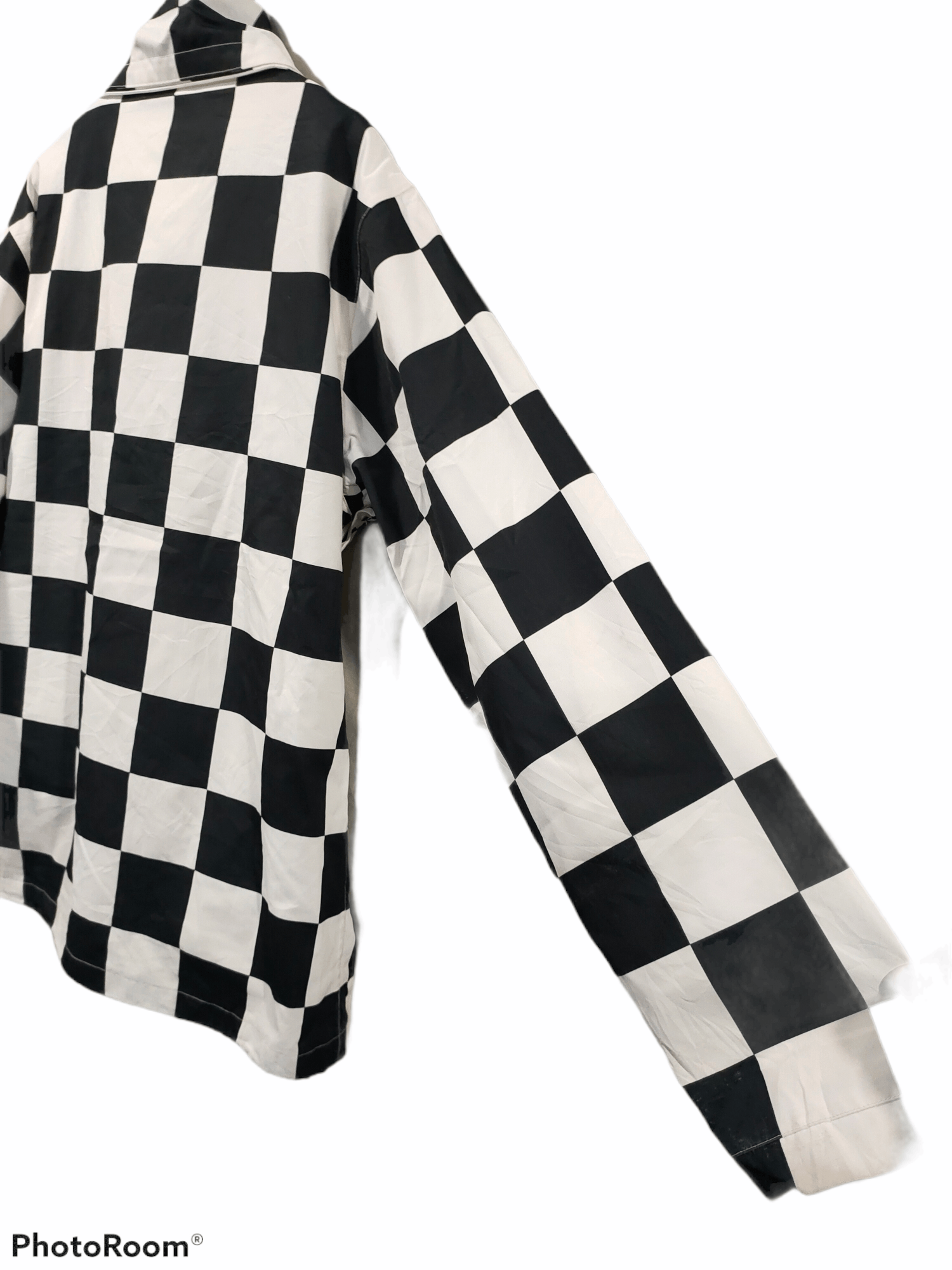 Alexandrite future desires mix zipper jacket checkerboard