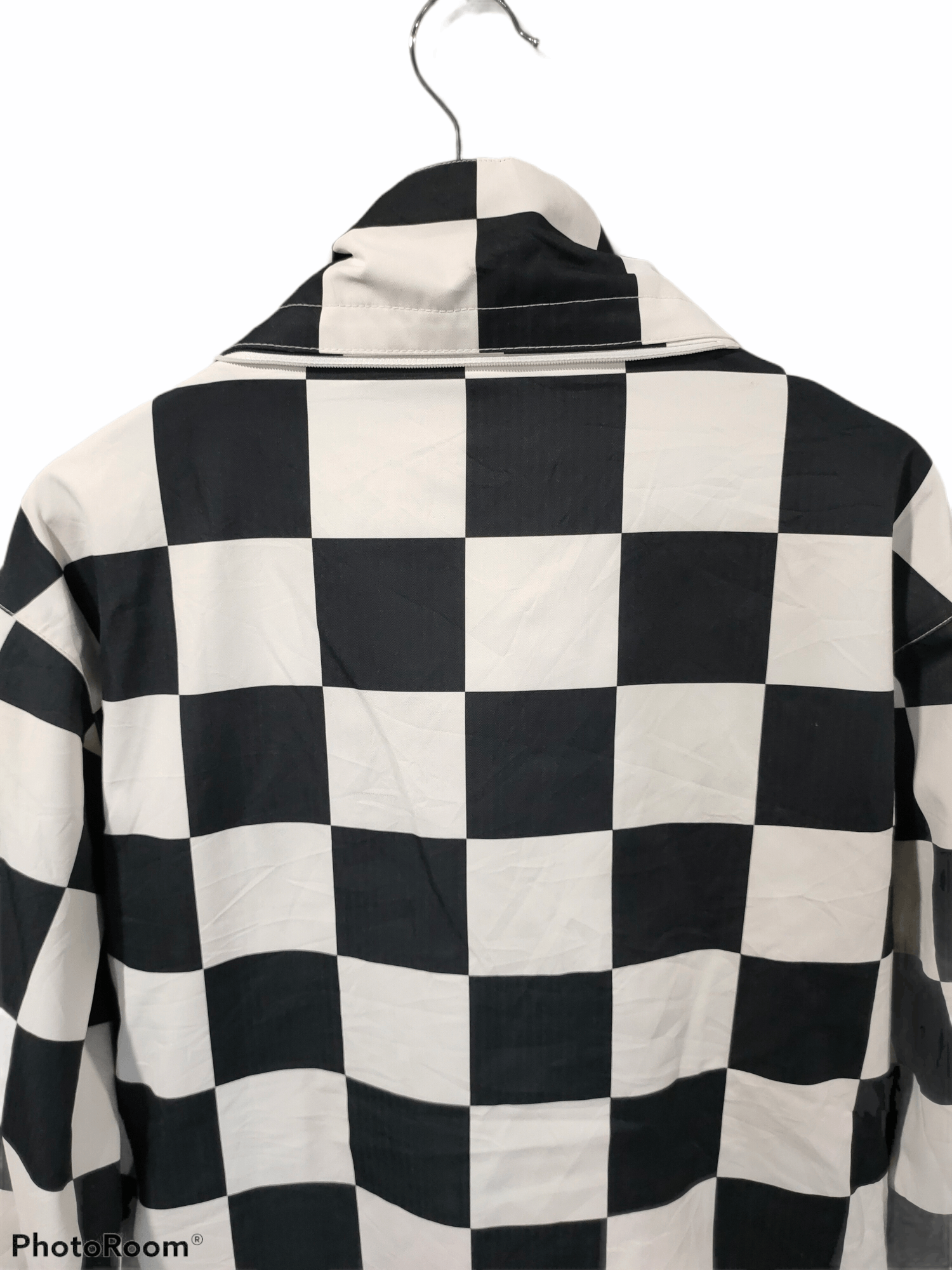 Alexandrite future desires mix zipper jacket checkerboard