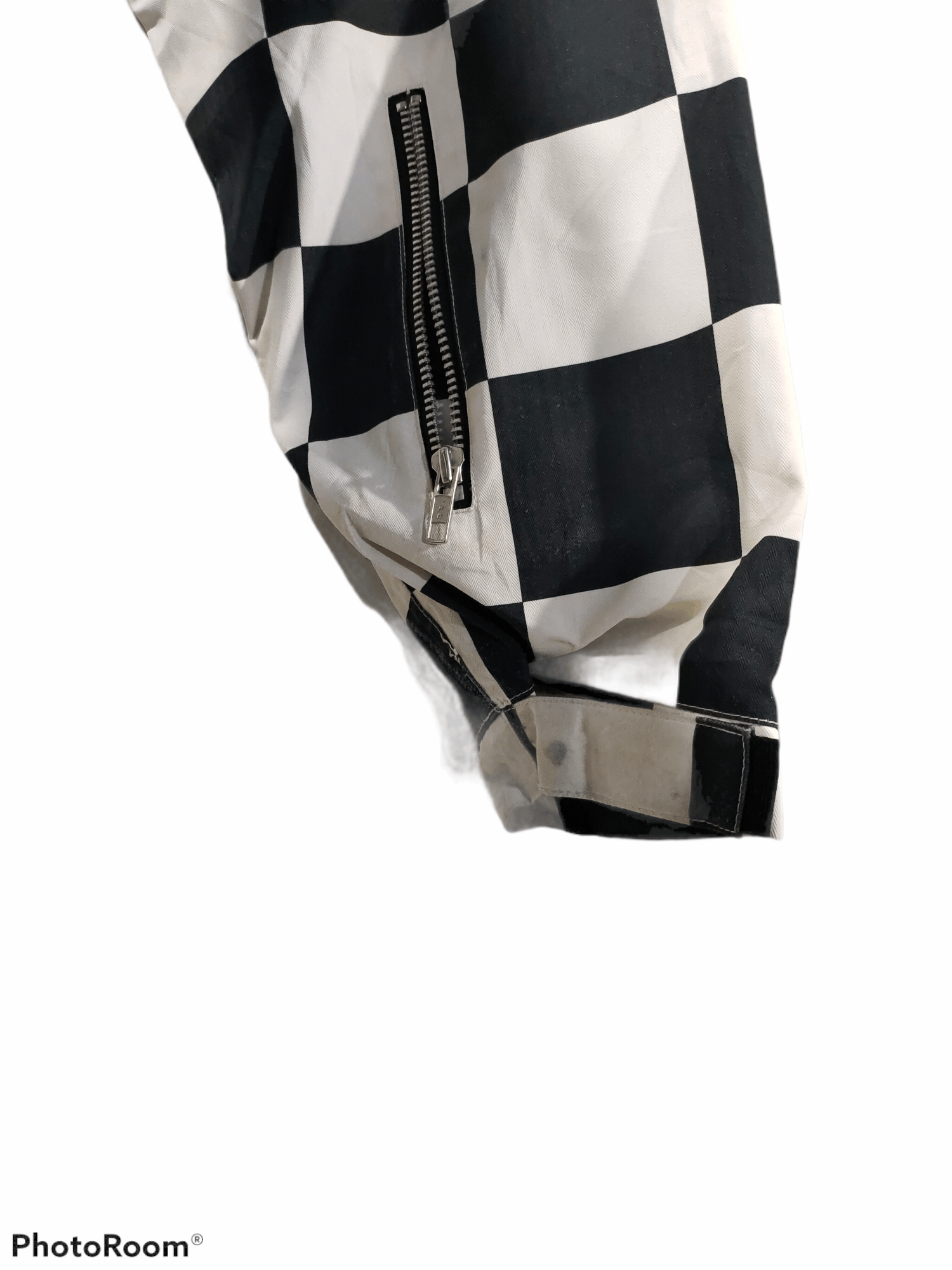 Alexandrite future desires mix zipper jacket checkerboard