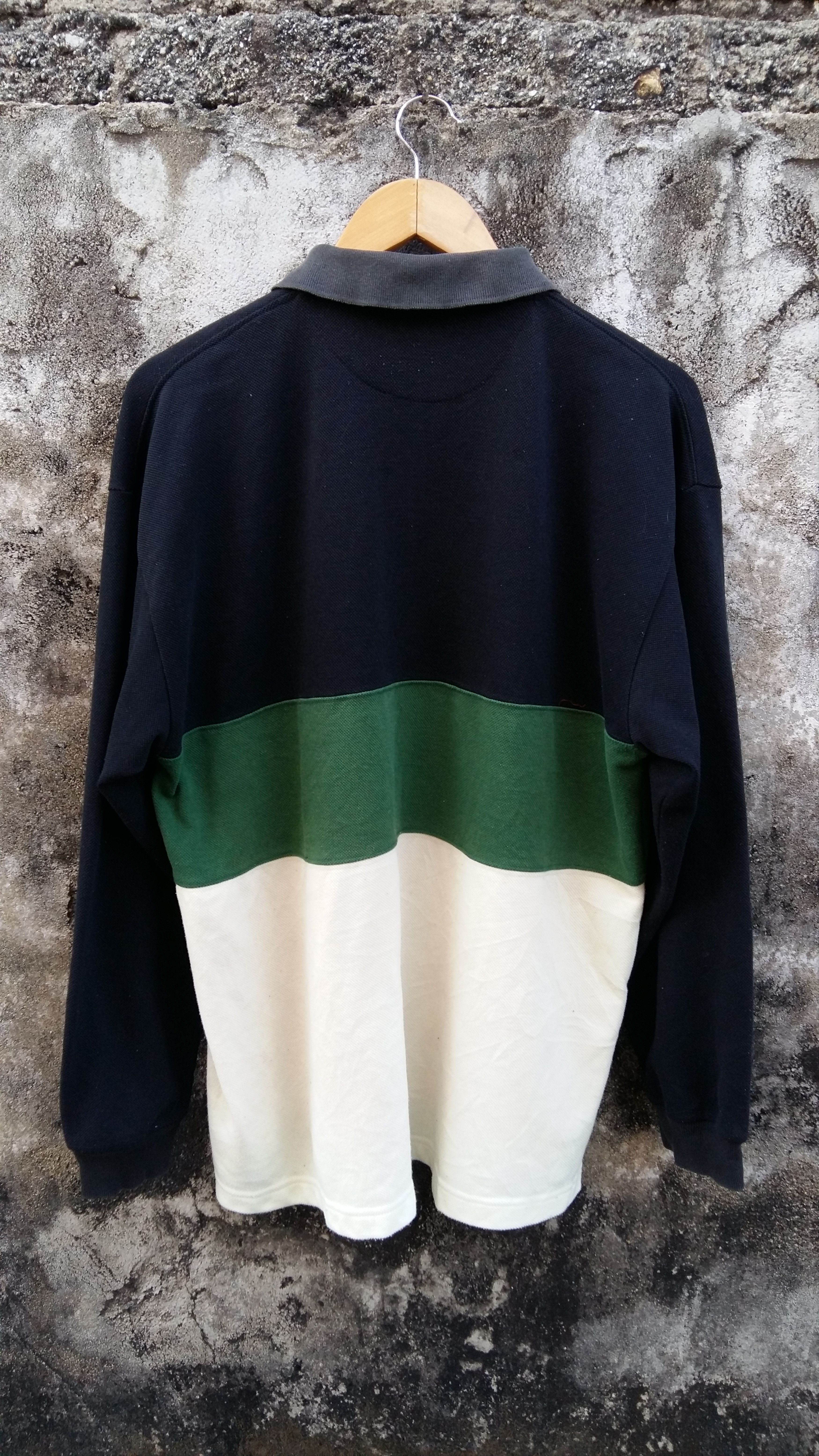 Polo Ralph Lauren × Ralph Lauren × Vintage Vintage POLO SPORT Spellout Rugby Shirt Size US L / EU 52-54 / 3 - 2 Thumbnail