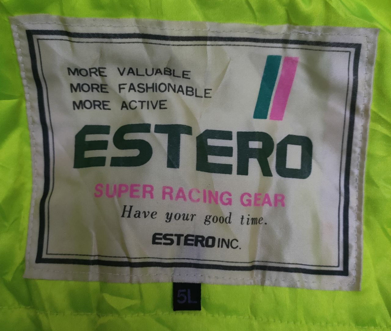 Japanese Brand Vintage Estero Racing Jacket Size US XL / EU 56 / 4 - 9 Thumbnail