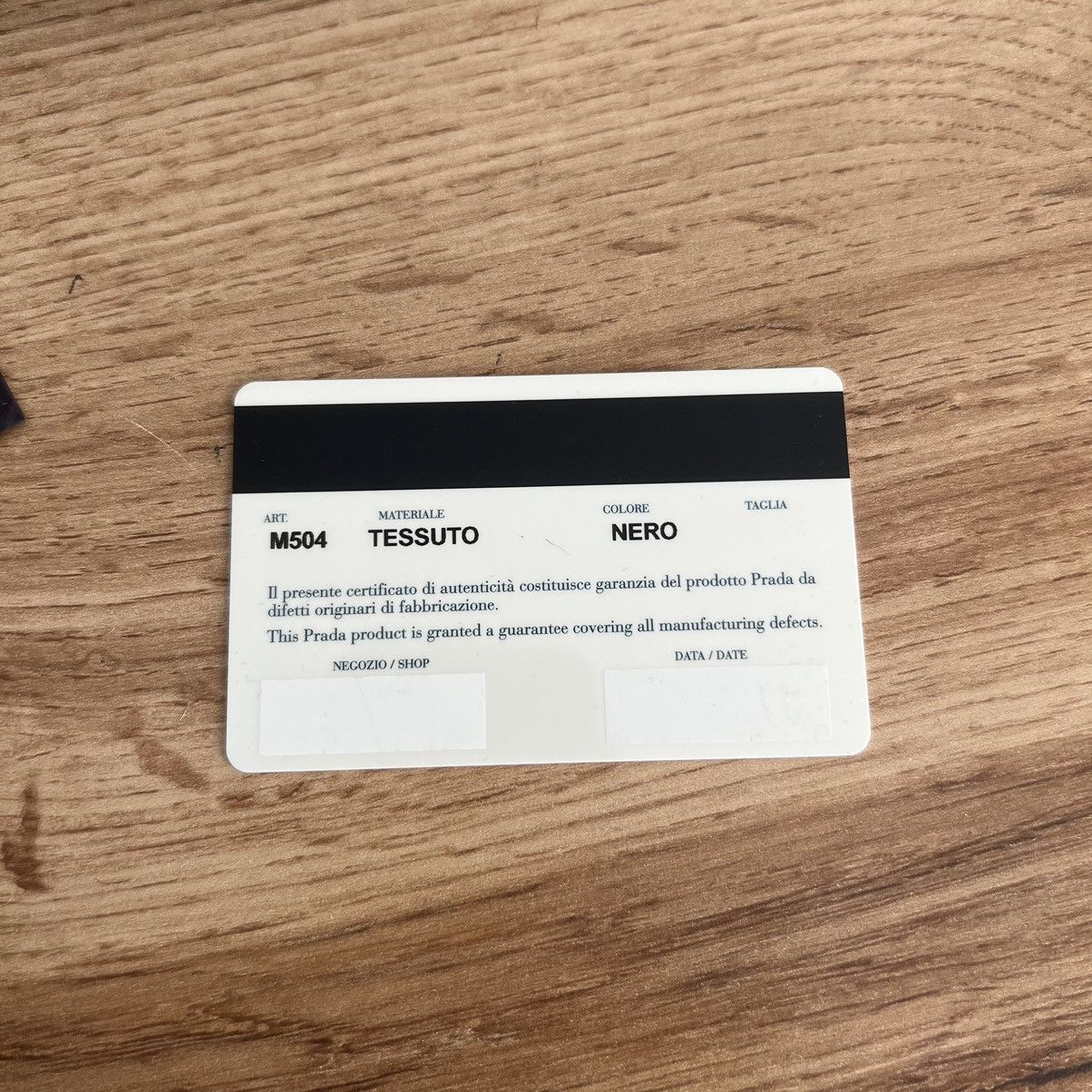 Prada Black Wallet Leather Prada Traingle Logo Size ONE SIZE - 8 Thumbnail