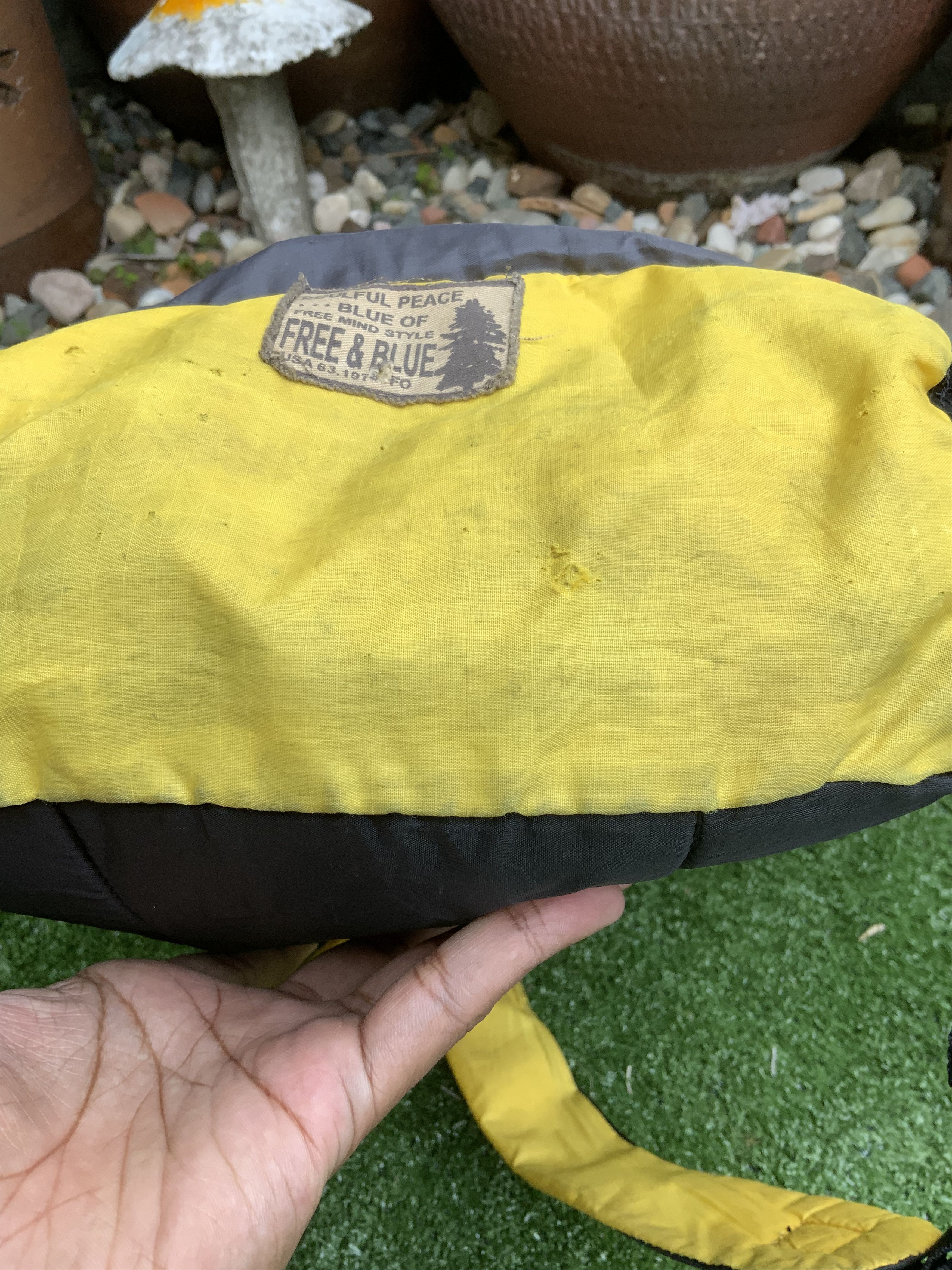 Japanese Brand Free & Blue Eat My Banana Multicolor mini backpack Size ONE SIZE - 7 Thumbnail
