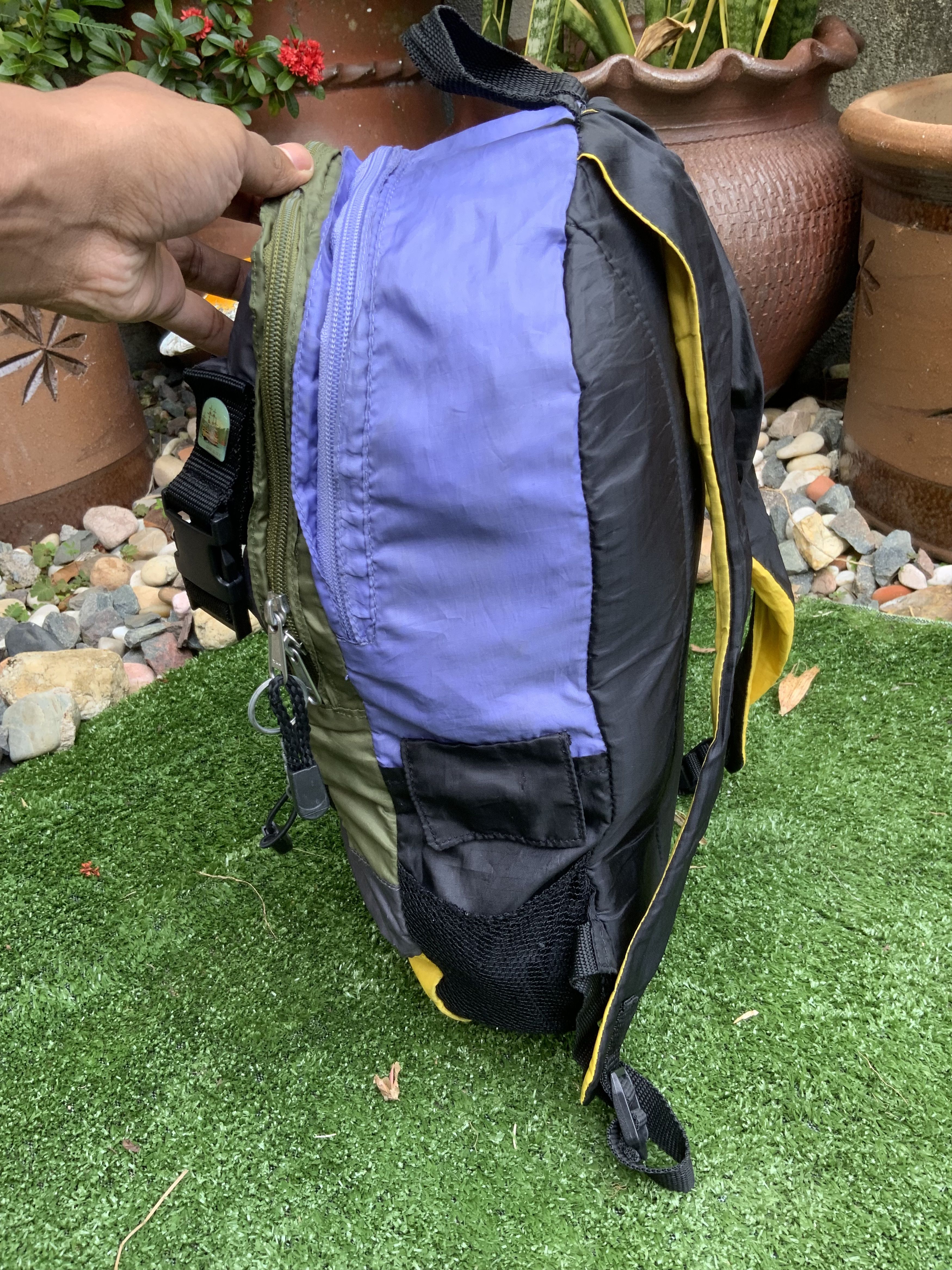 Japanese Brand Free & Blue Eat My Banana Multicolor mini backpack Size ONE SIZE - 4 Thumbnail