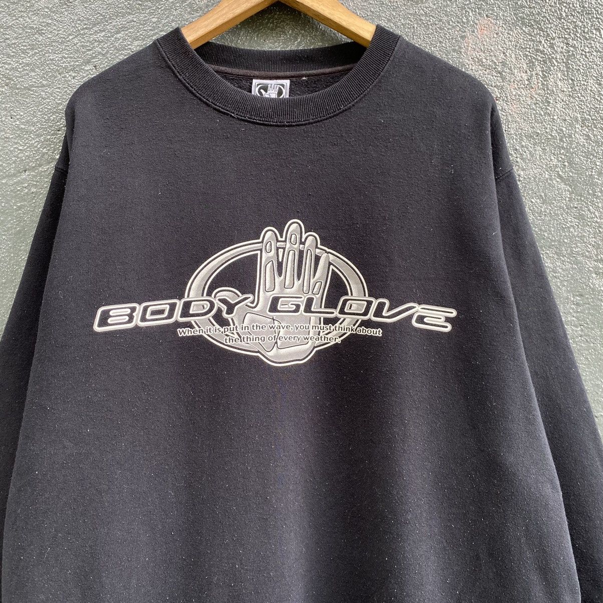 Body Glove Thrashed Vintage Faded Y2K Body Glove Sweatshirt ERD GRUNGE Size US XXL / EU 58 / 5 - 3 Thumbnail