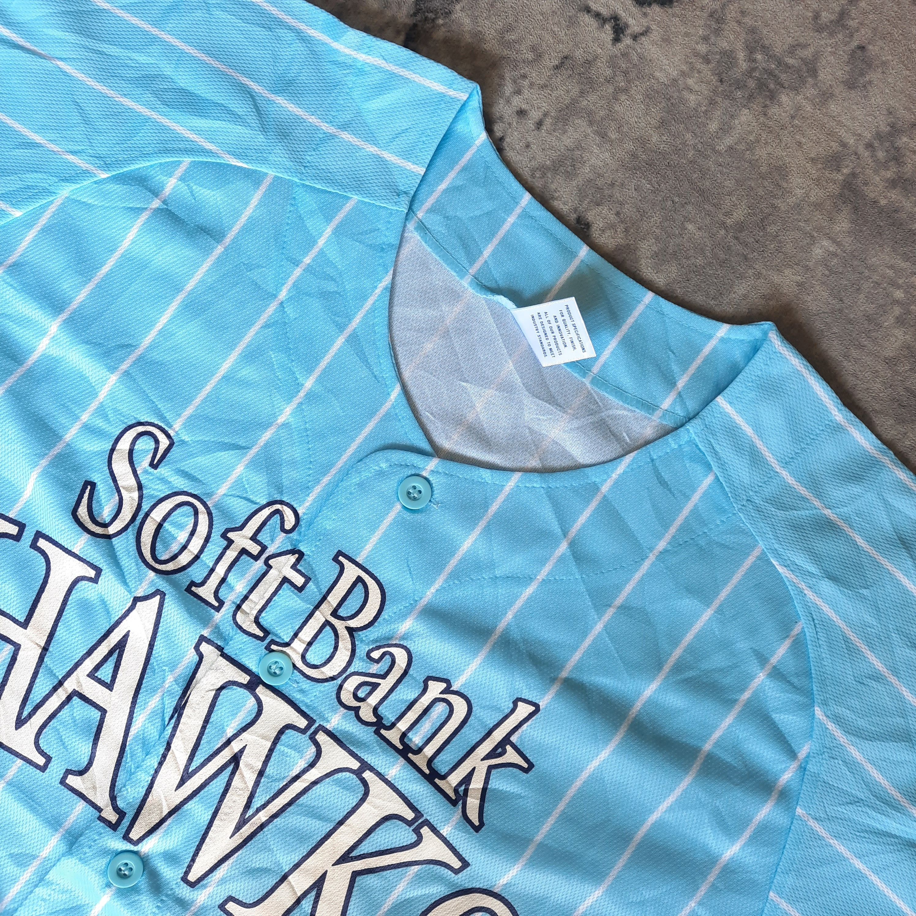 Japanese Brand × Majestic 🔥Majestic NPB fukuoka softbank hawks baseball jersey Size US M / EU 48-50 / 2 - 2 Thumbnail