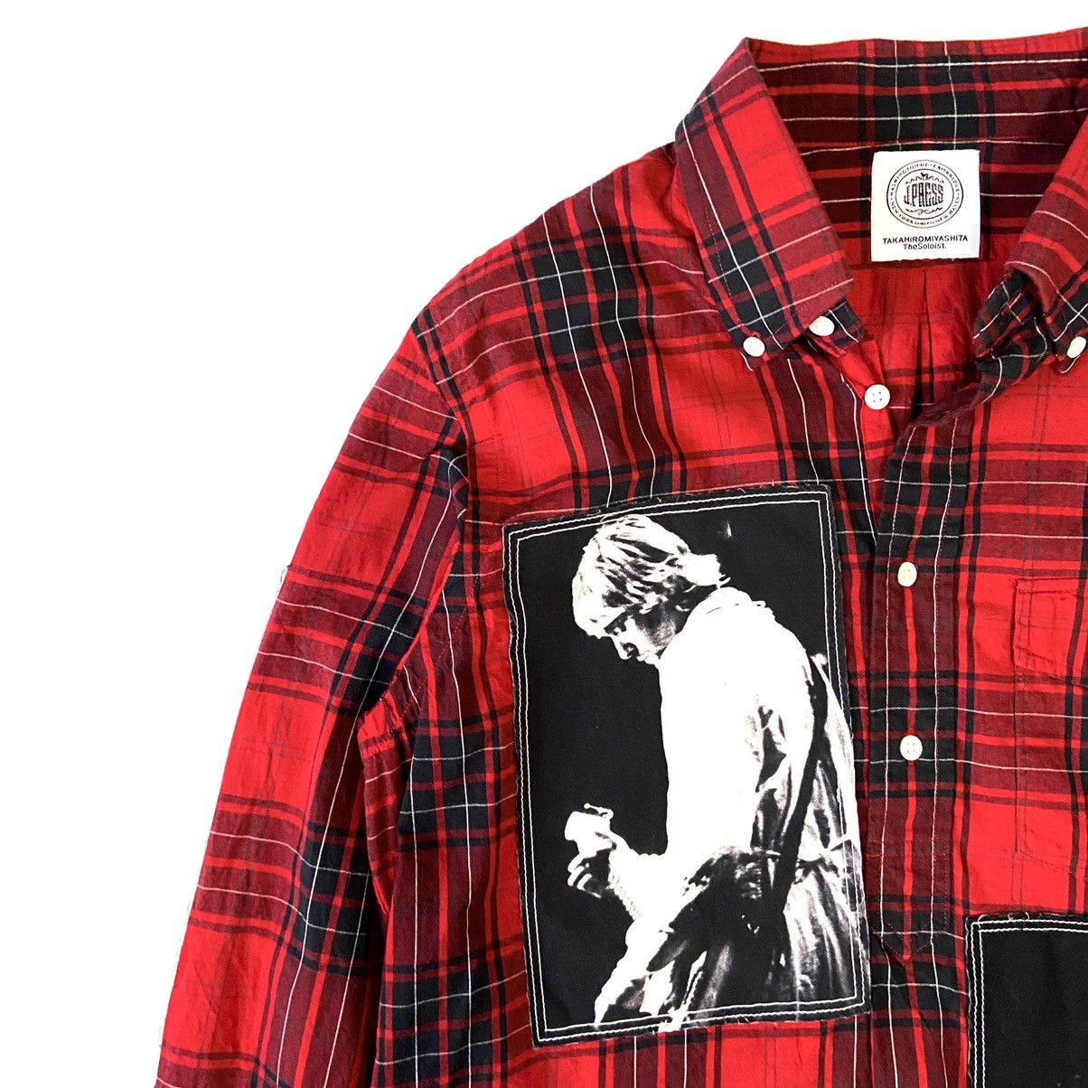 Takahiromiyashita The Soloist. SS19 Plaid Button-Down Collar Shirt Size US M / EU 48-50 / 2 - 4 Thumbnail